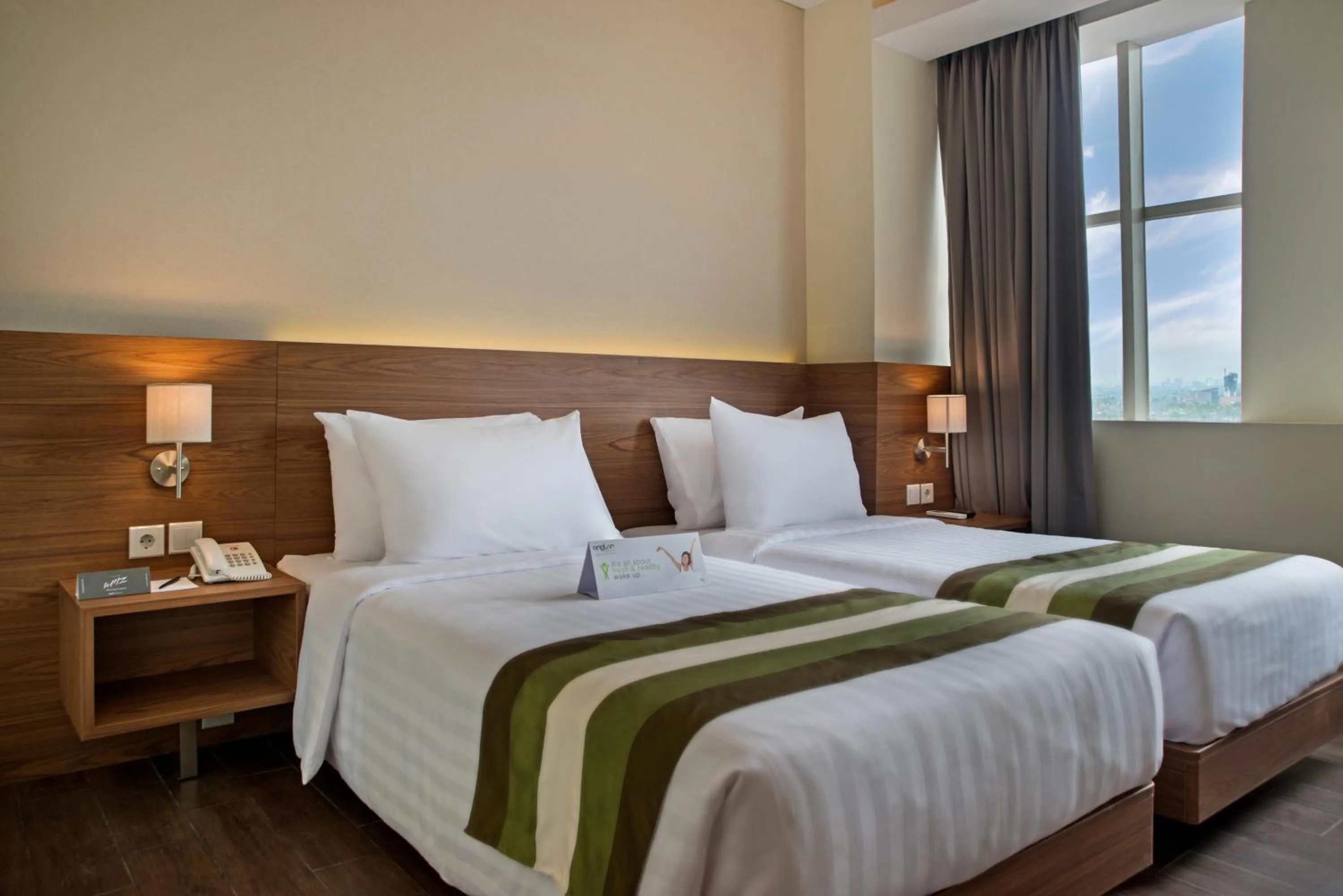 Bedroom, Bed in Grand Whiz Poins Simatupang Jakarta