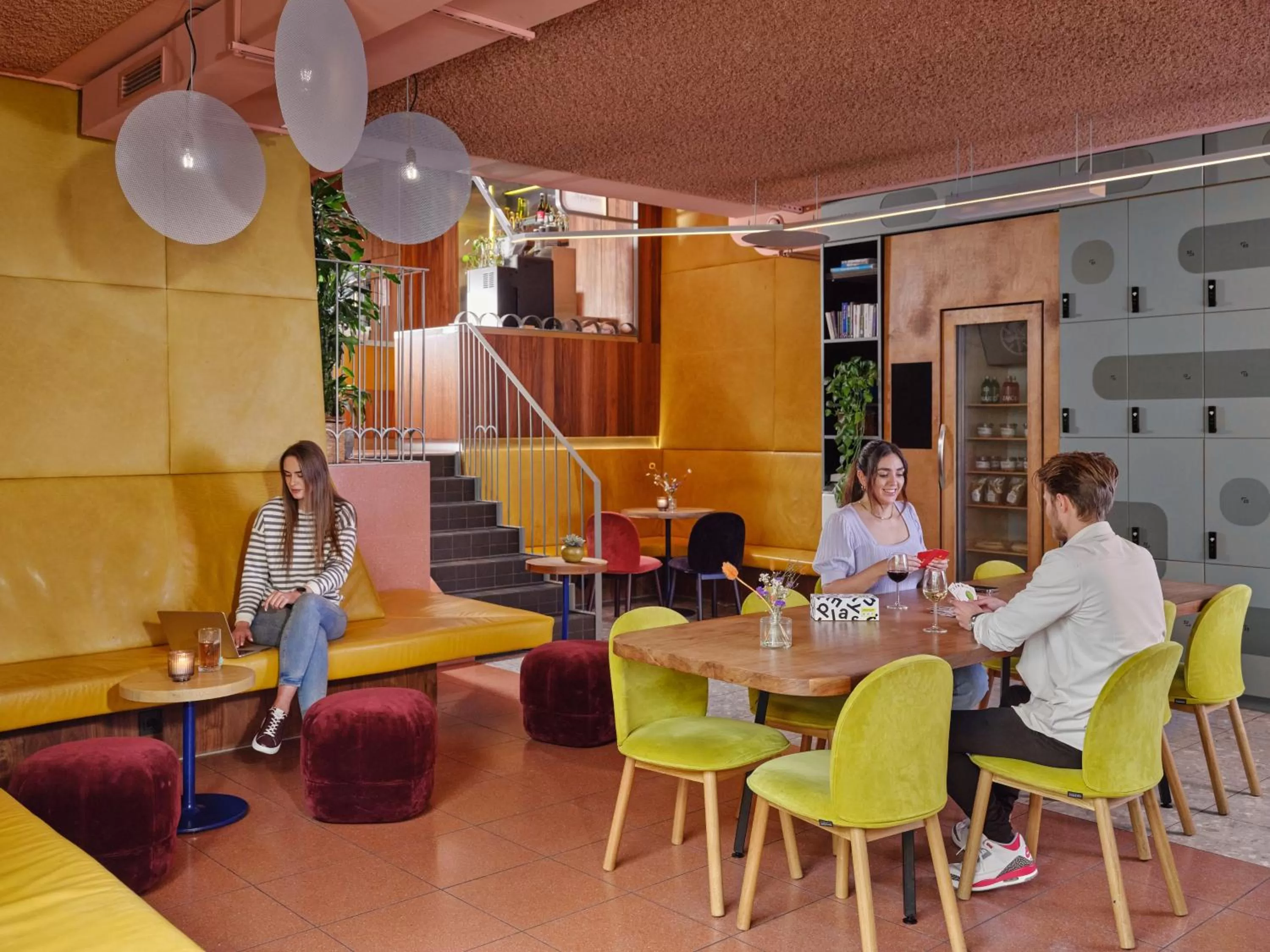 Living room in CityHub Rotterdam