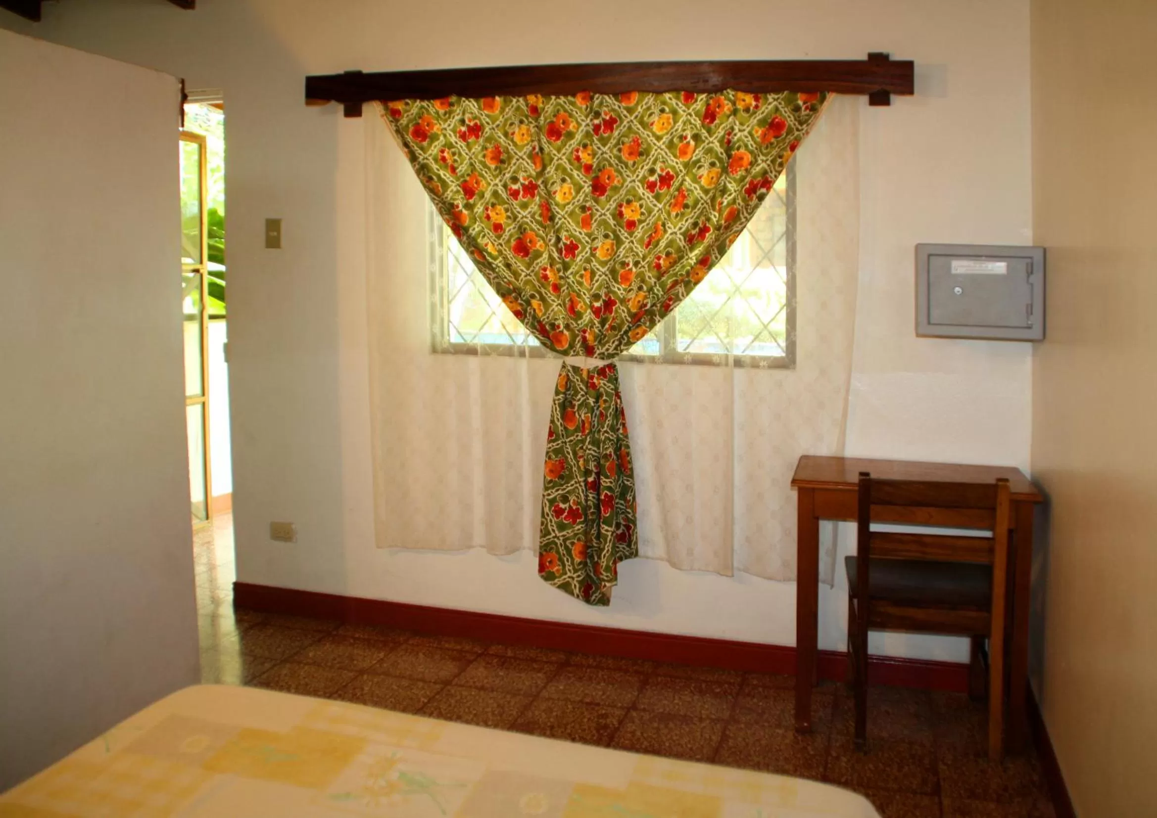 Decorative detail, Bed in Hotel Marielos