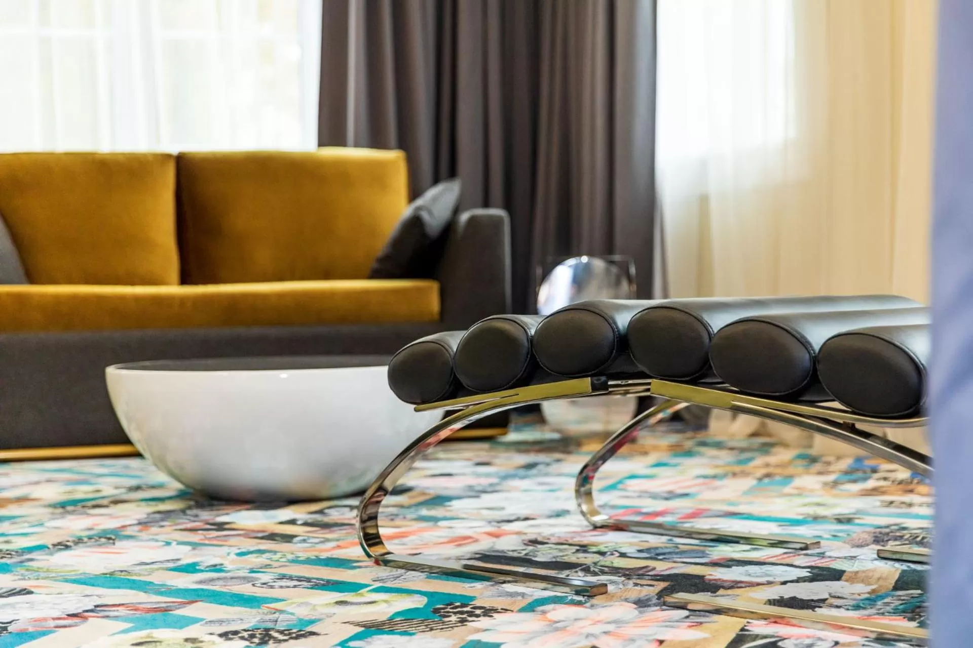 Seating area in Amsterdam Plaza Hotel & SPA