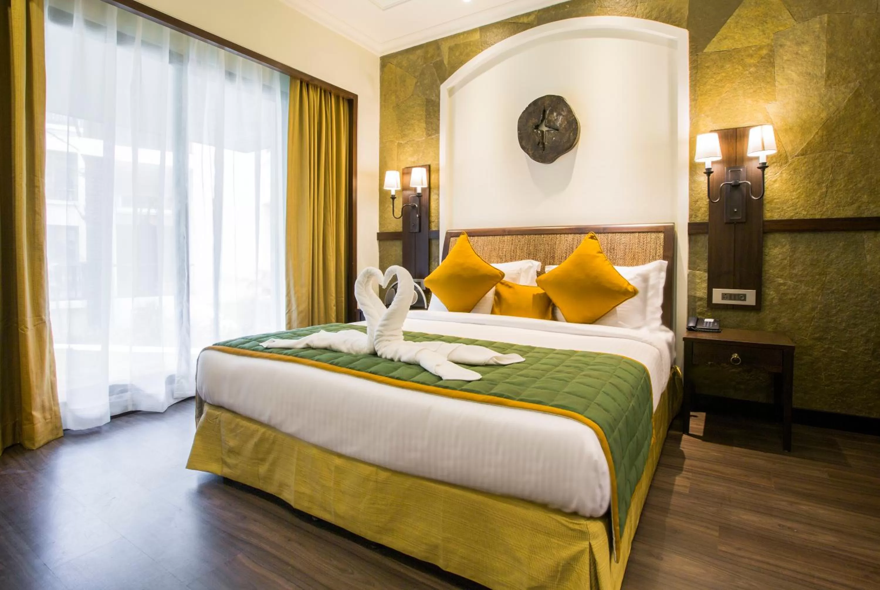 Bedroom, Bed in Rhythm Lonavala - An All Suite Resort