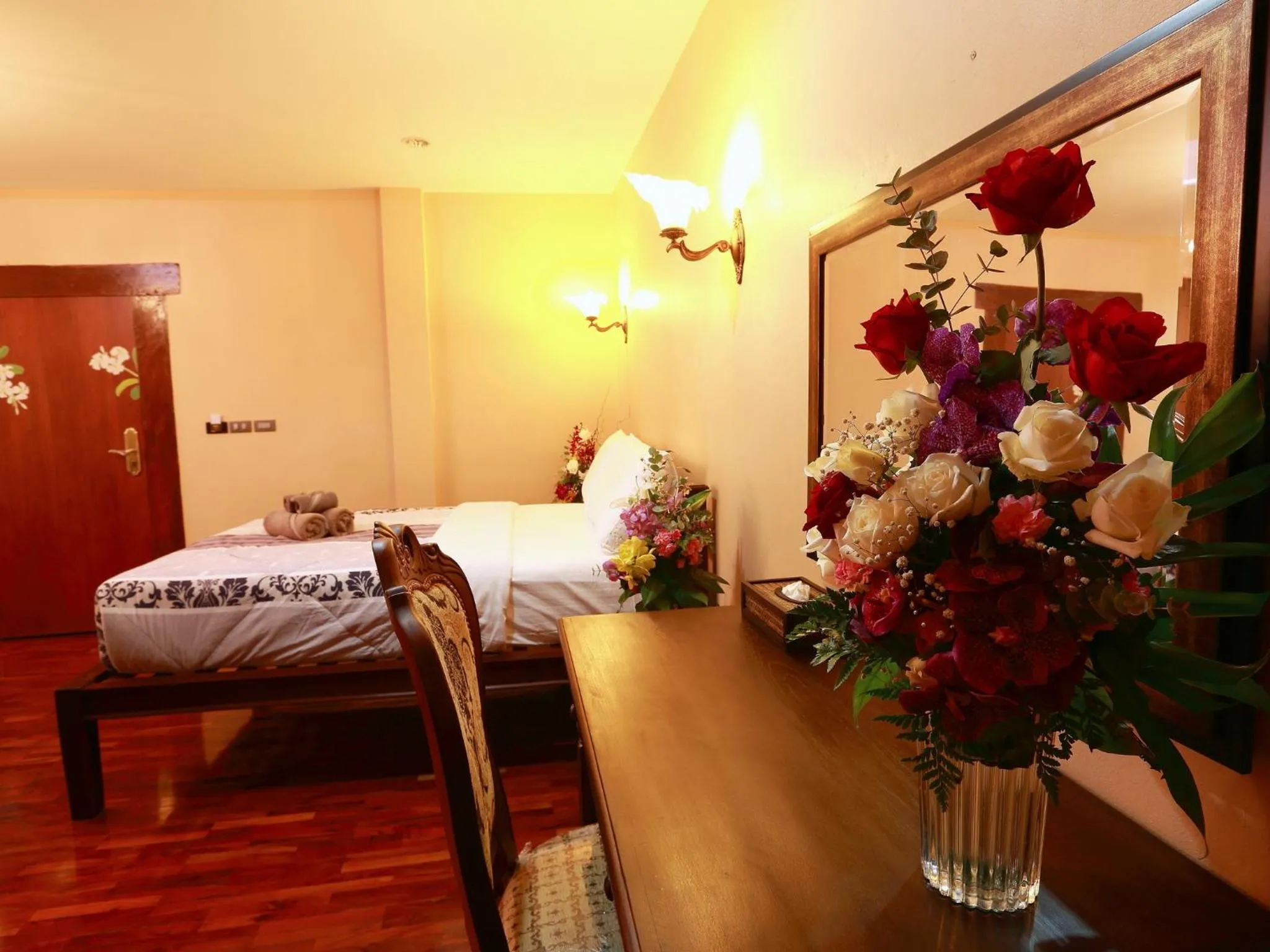 Bed in At Chiang Mai Hotel