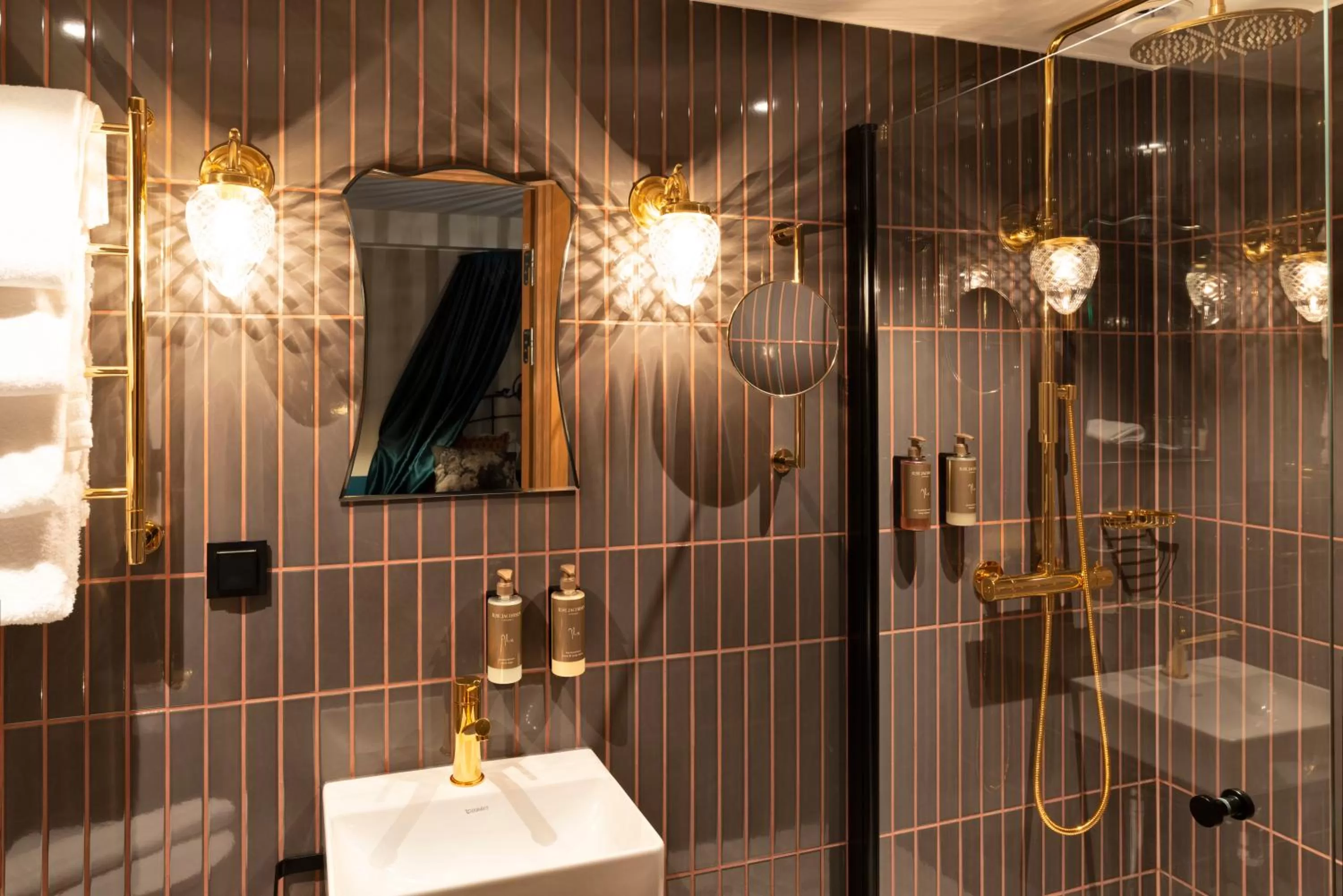 Shower in Näsby Slott