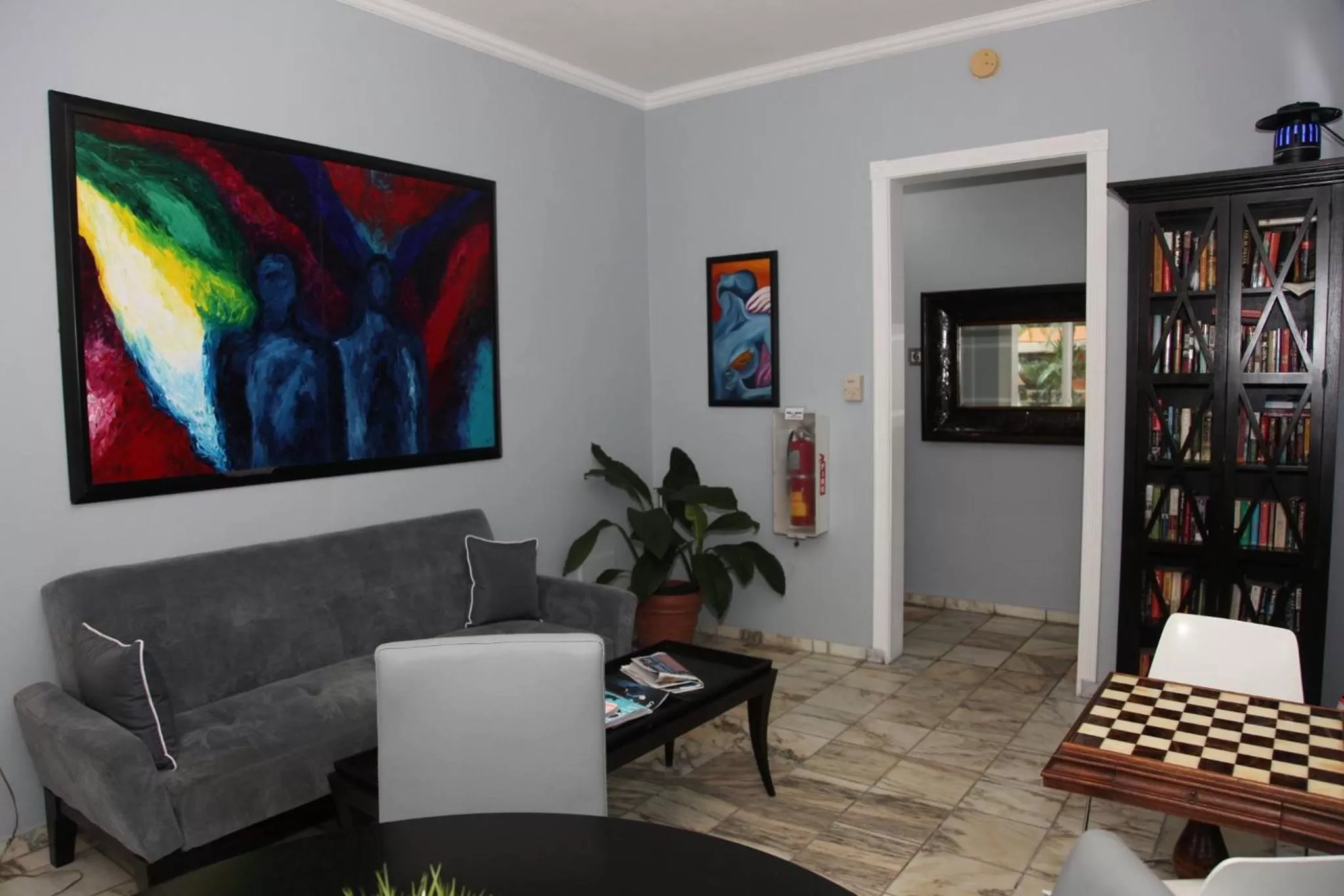 Seating area in Coral Princess Hotel