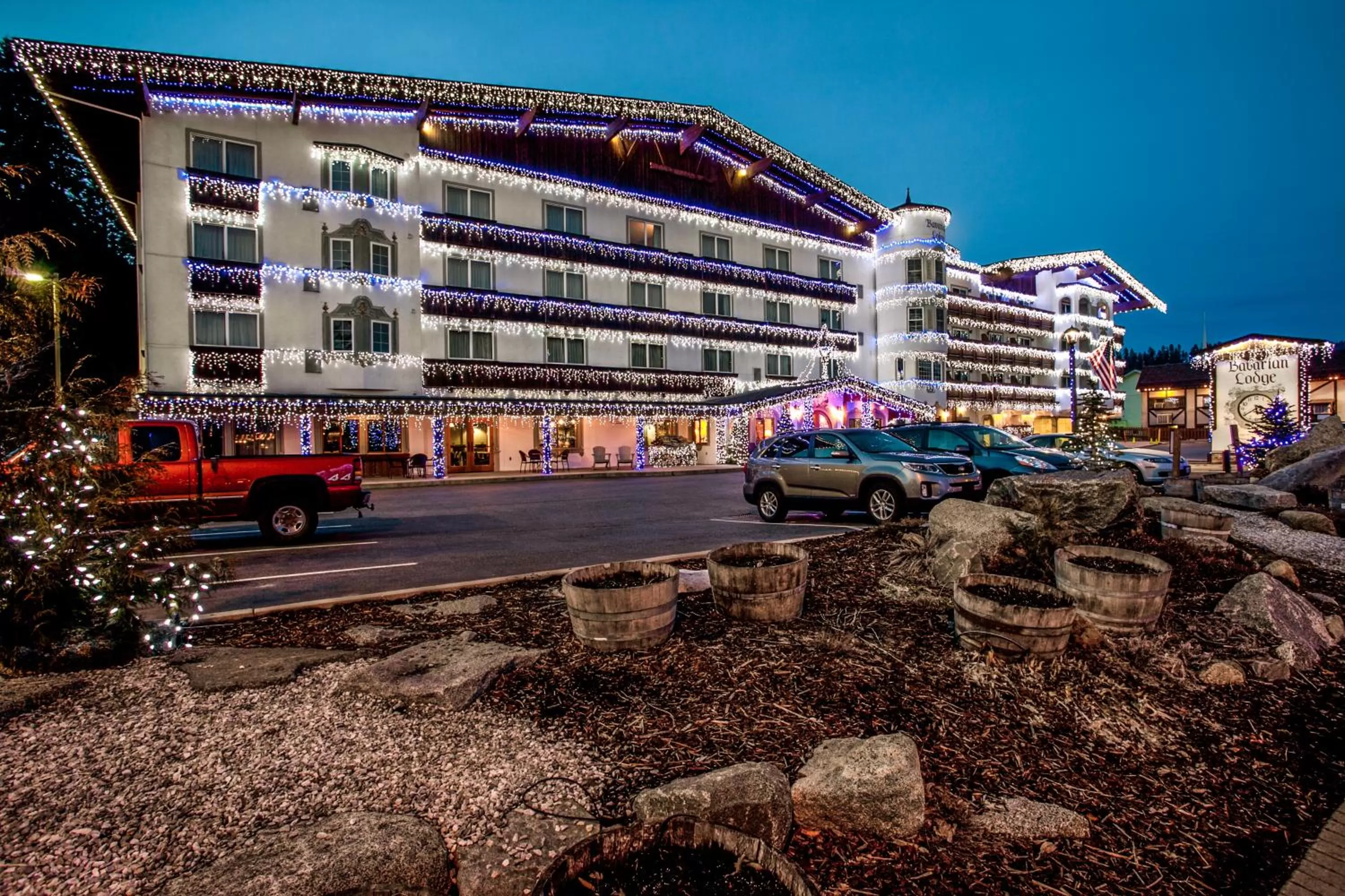 Facade/entrance in Bavarian Lodge