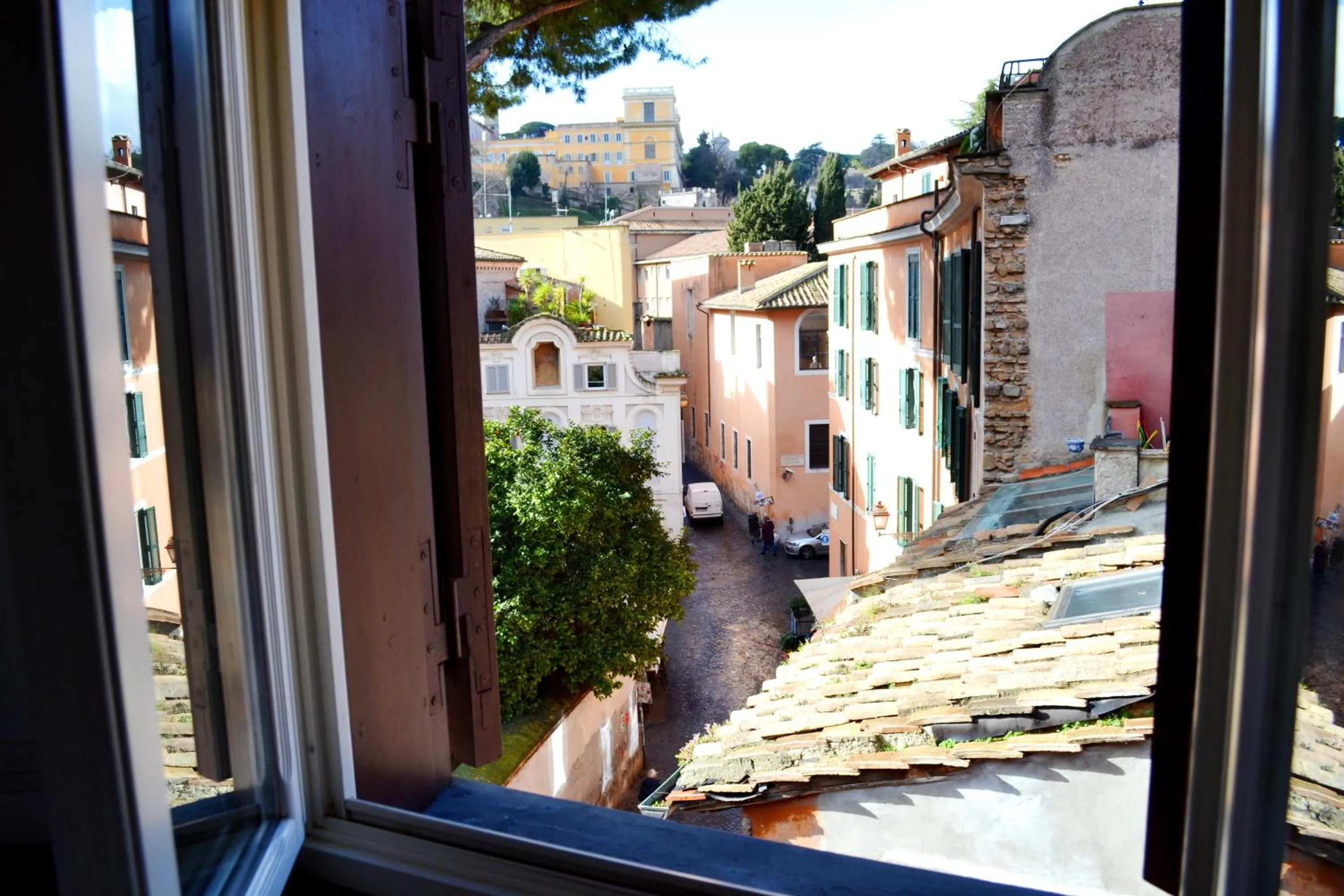 City view in Luxury Trastevere