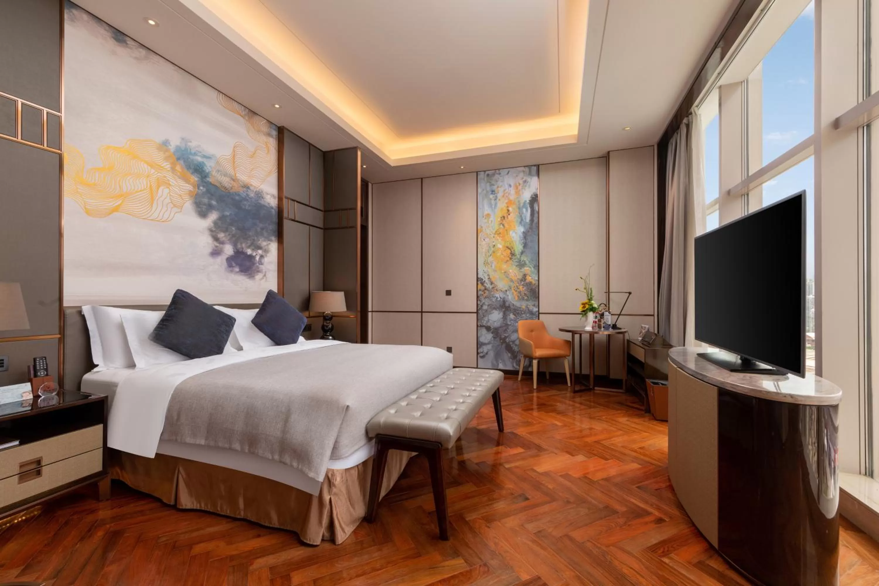 Bed in Zhuhai Longzhuda International Hotel - 24hours stay