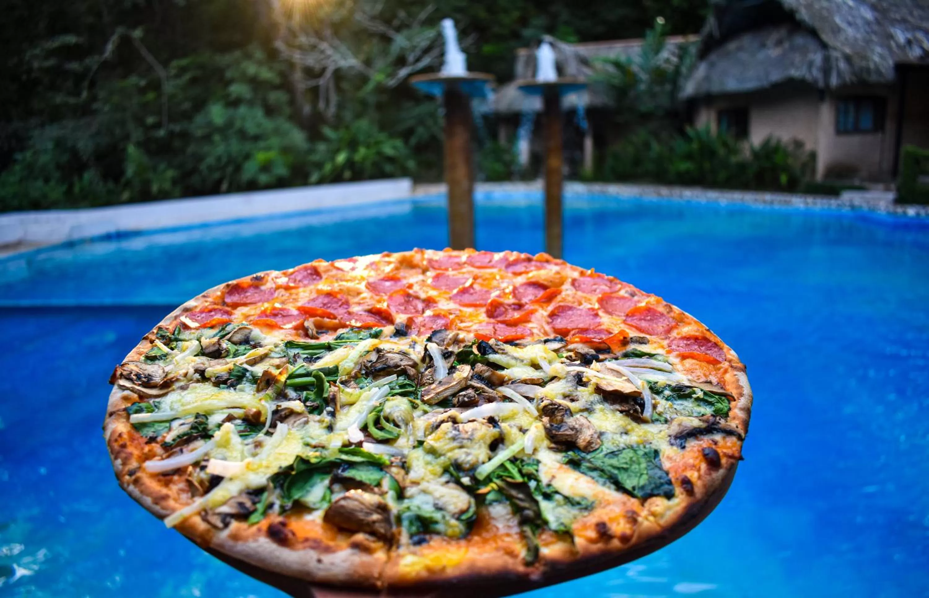 Swimming Pool in Hotel Maya Bell