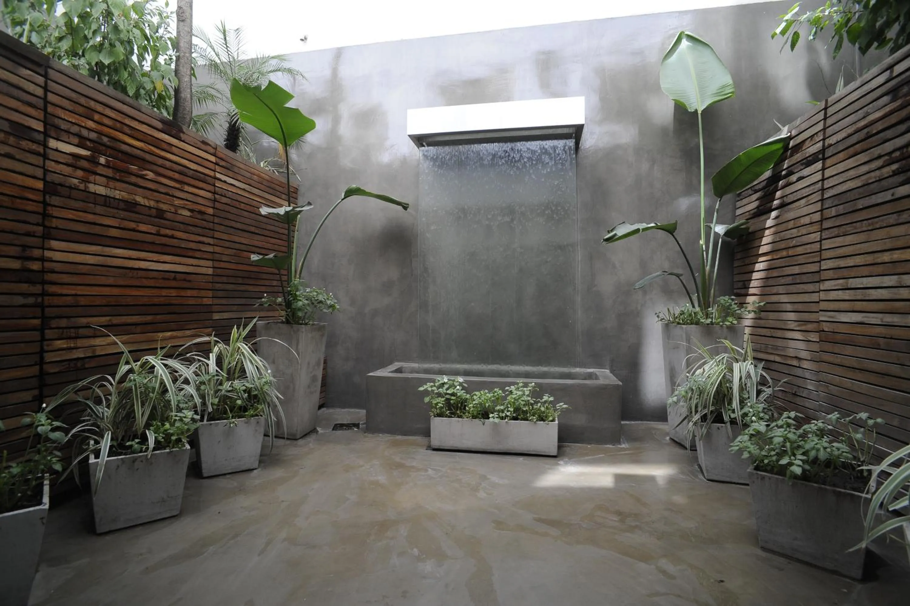 Patio in Hotel Facon Grande