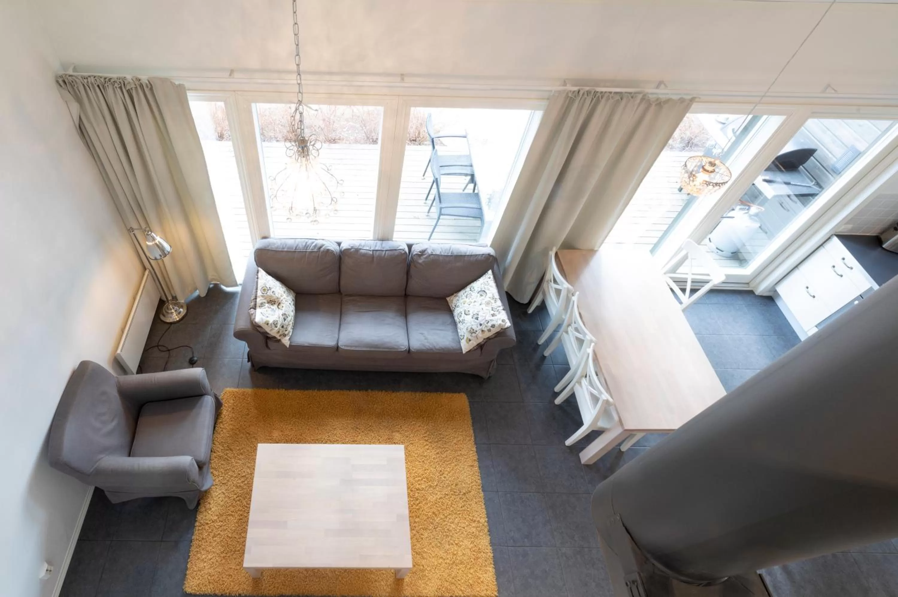 Living room in Varjola Holiday Center