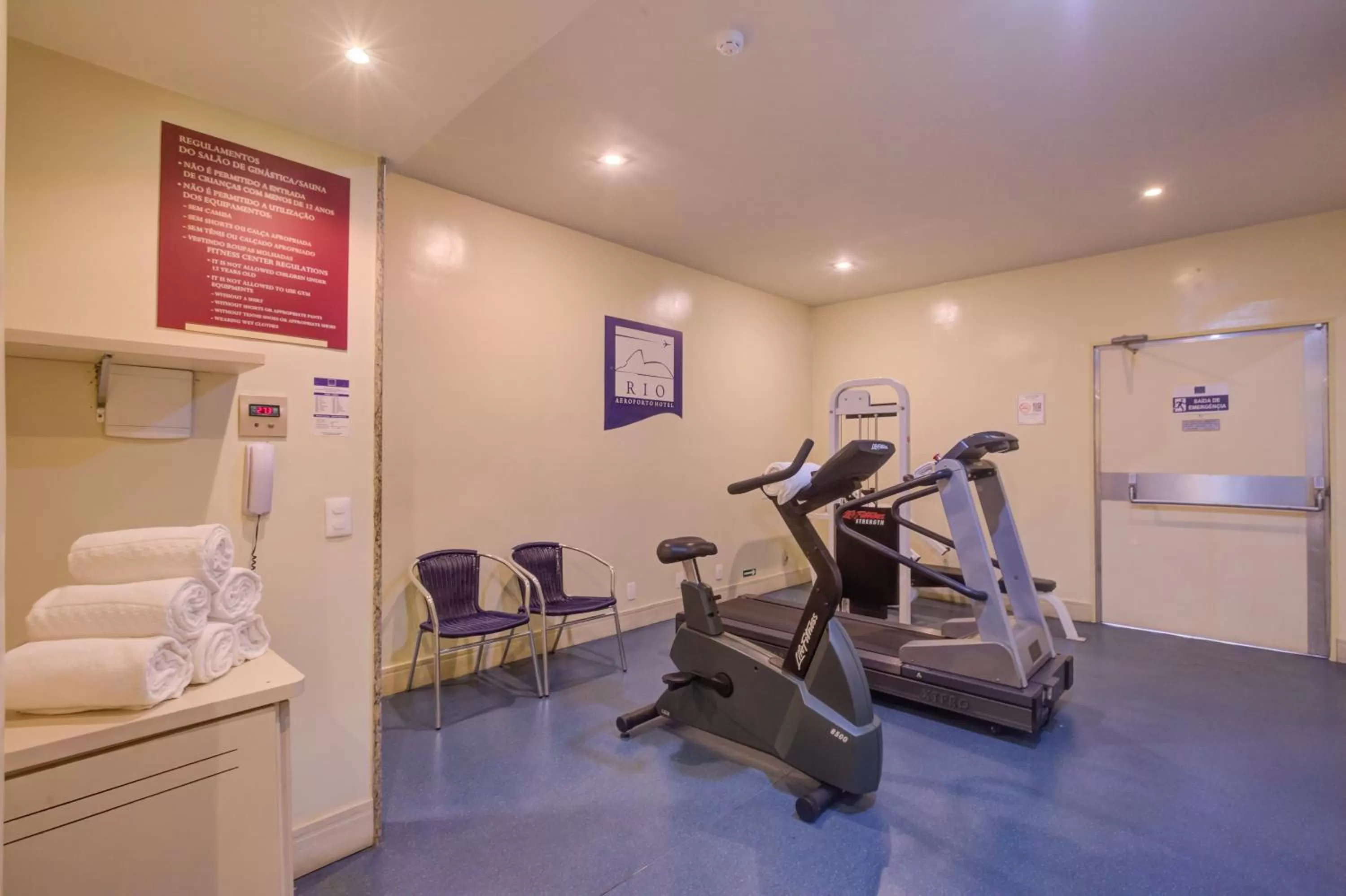 Fitness centre/facilities in Rio Aeroporto Hotel Galeão