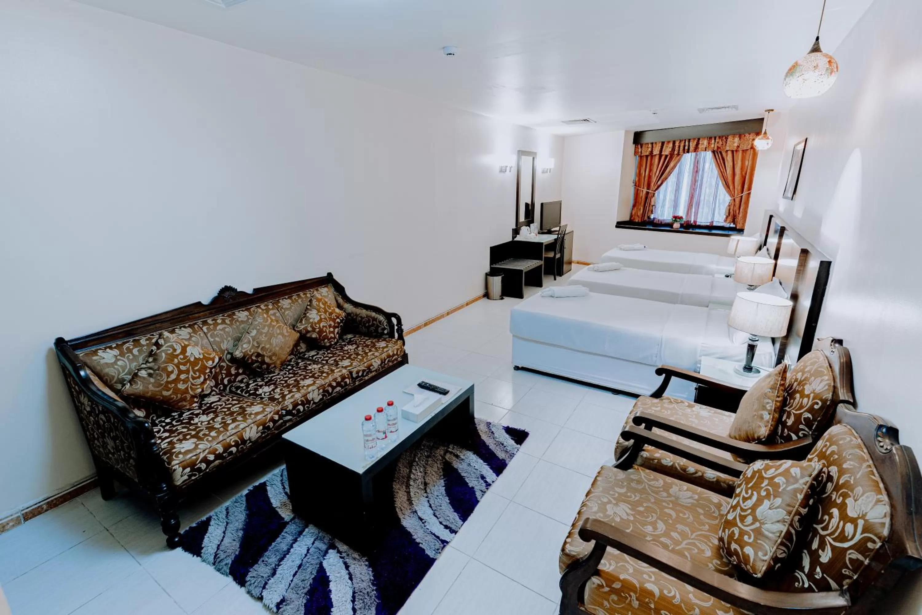 Bed in Panorama Hotel Deira