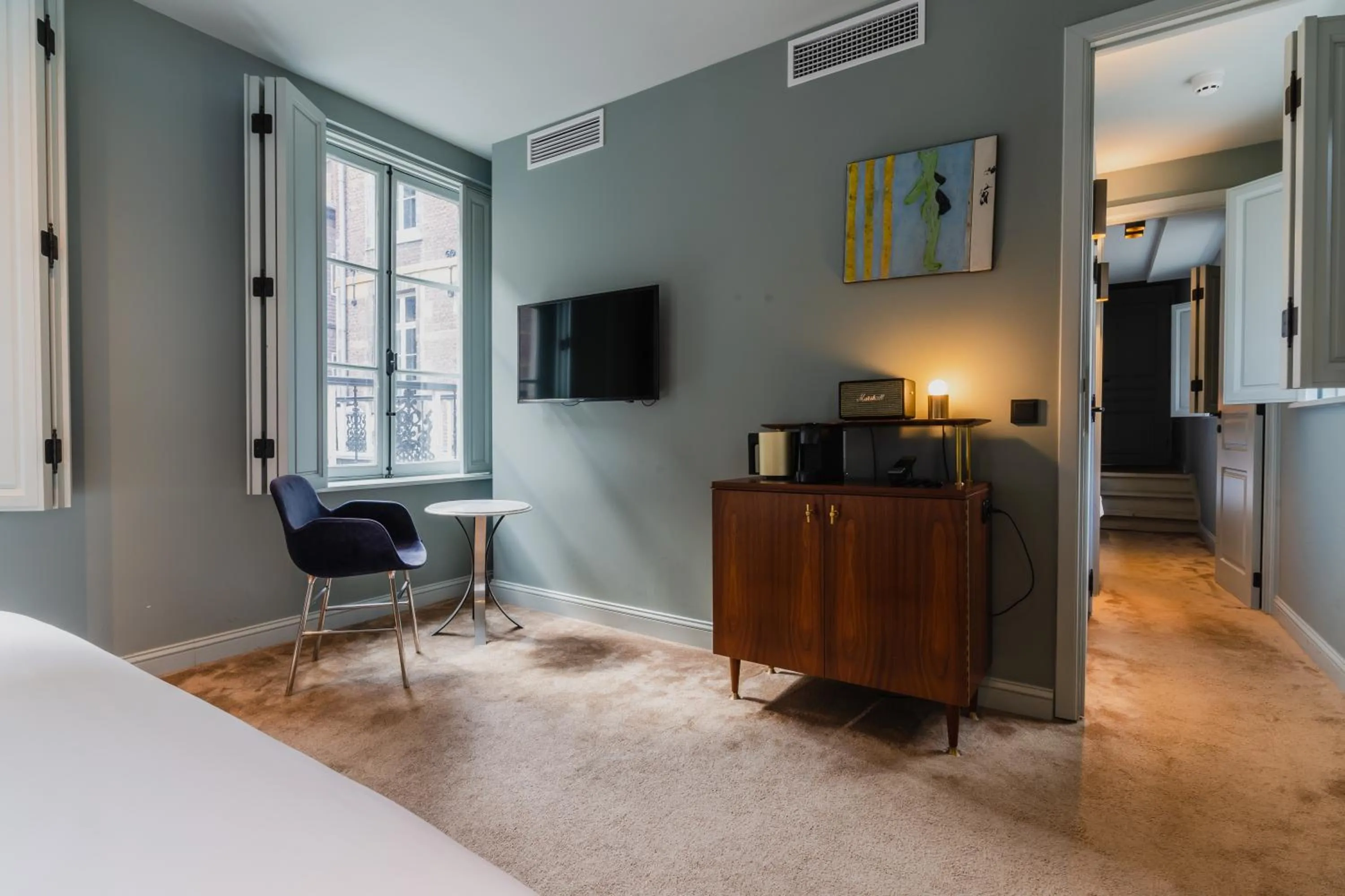 TV and multimedia, Bed in Hotel Monastère Maastricht