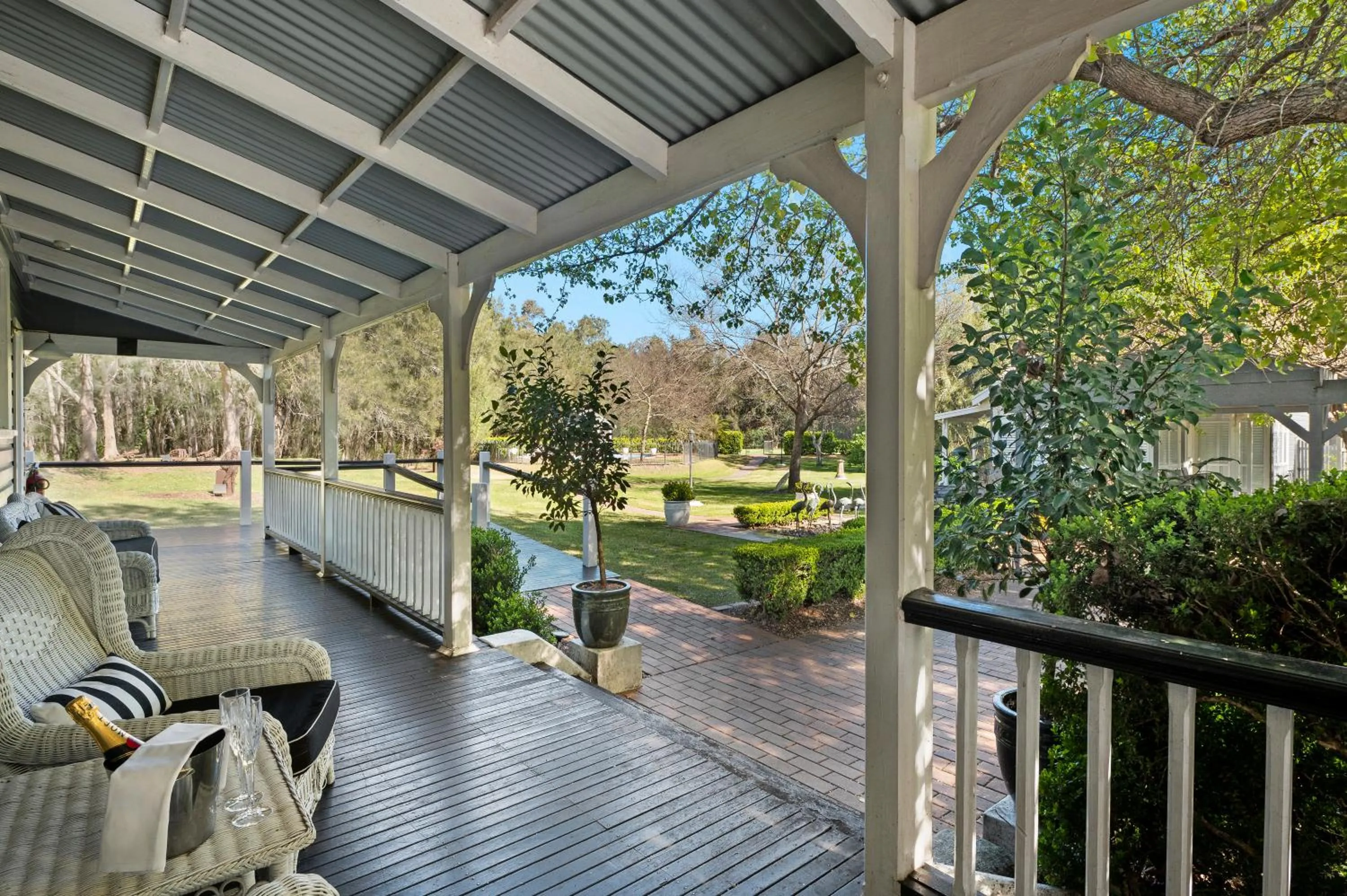Balcony/Terrace in The Convent Hunter Valley Hotel