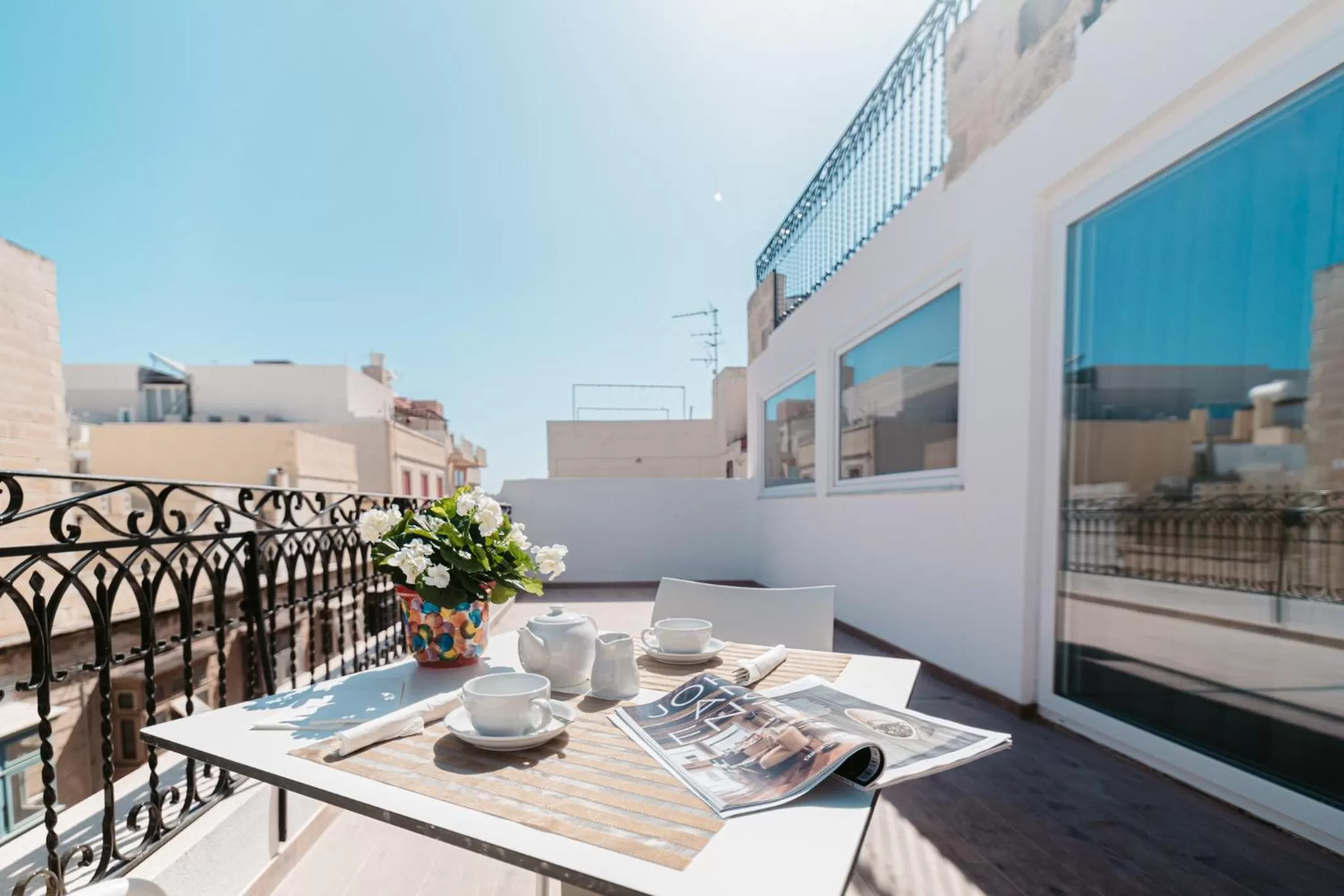 Balcony/Terrace in Palazzo Violetta