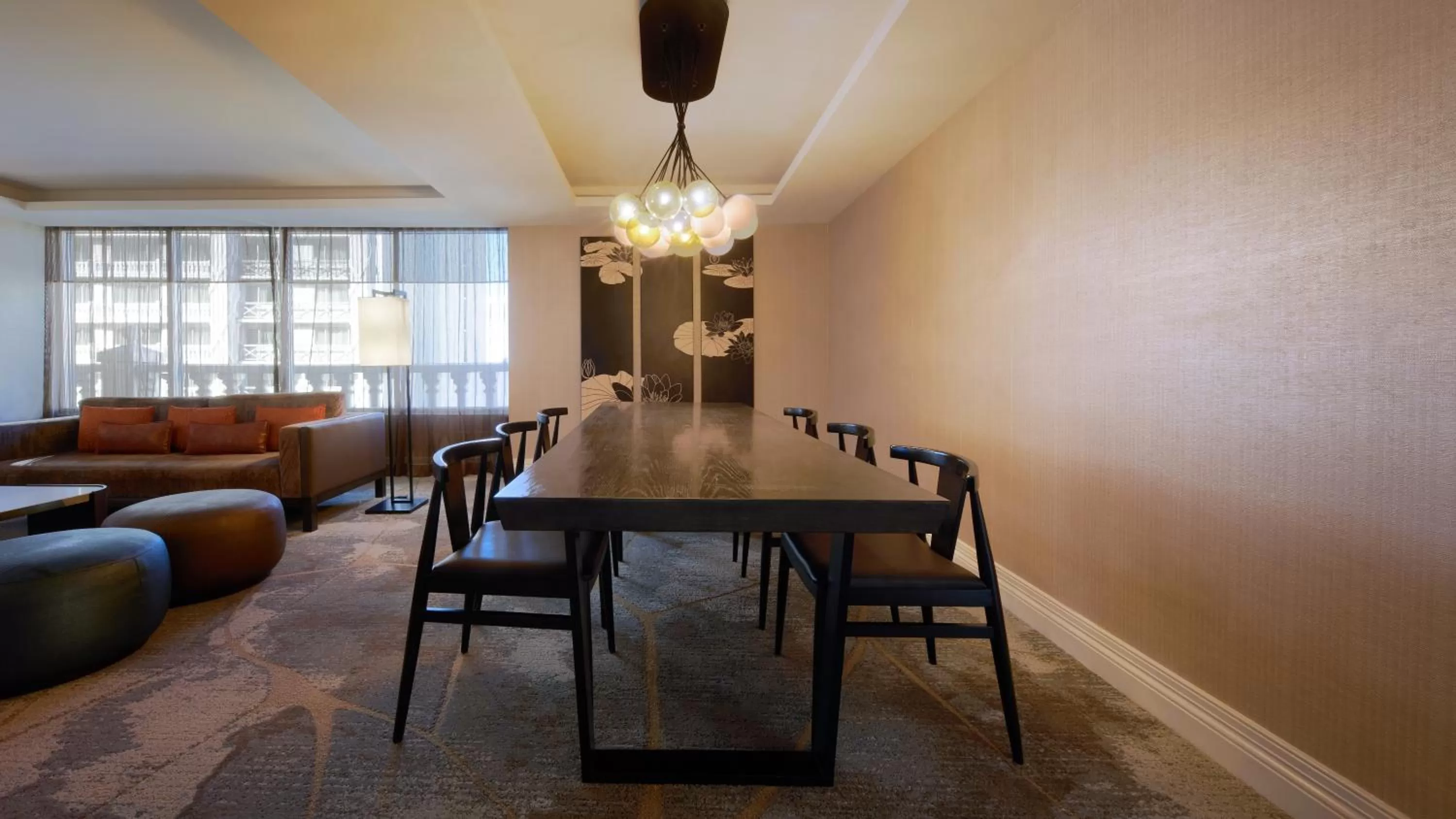 Dining area in Nobu Las Vegas, A Caesars Destination