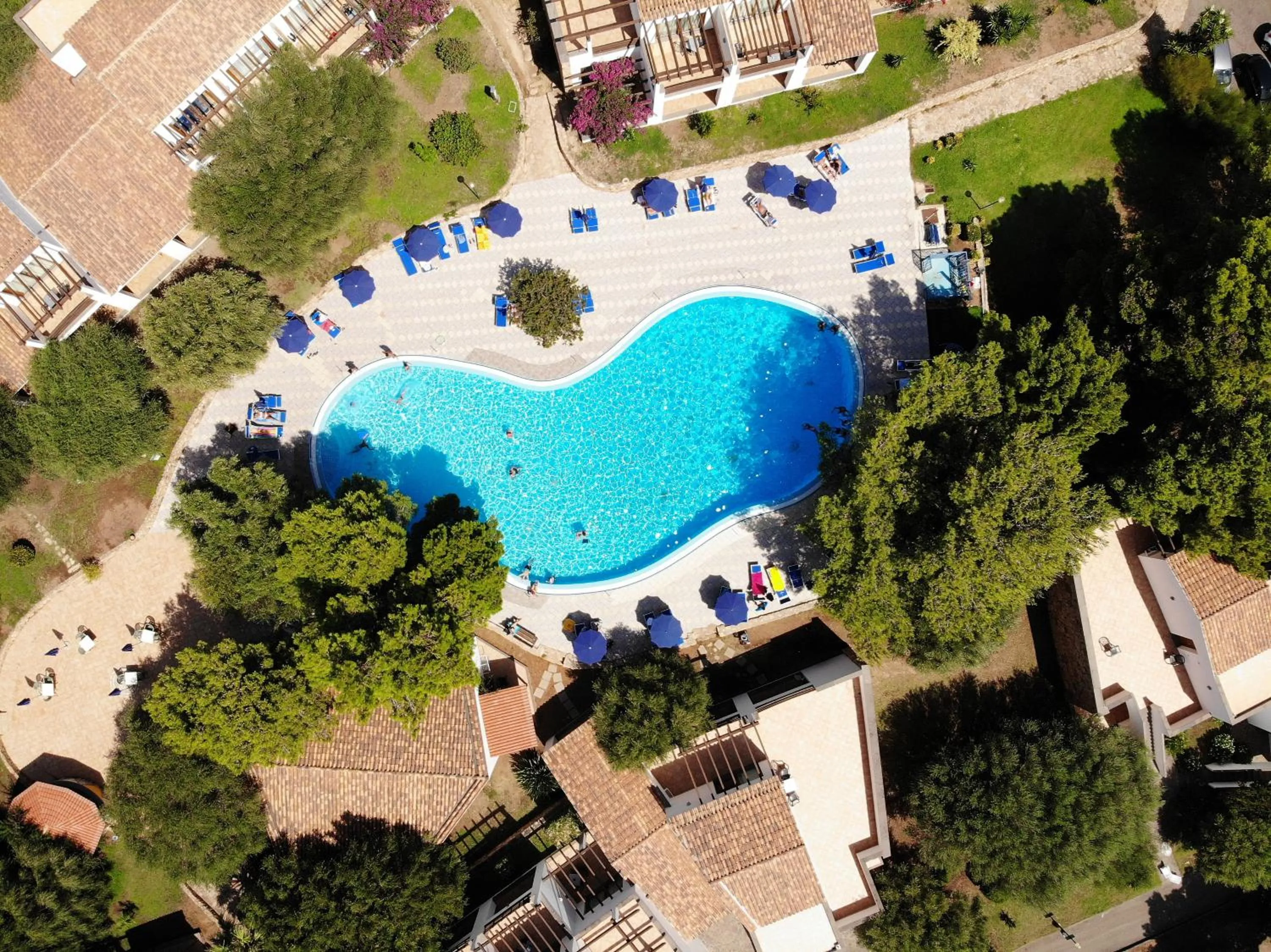 Bird's eye view in Club Esse Palmasera
