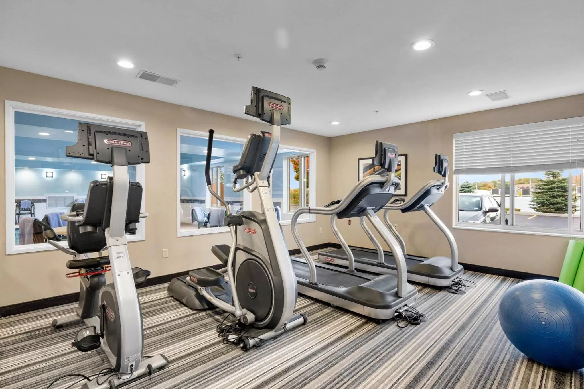 Fitness centre/facilities in Candlewood Suites Erie by IHG