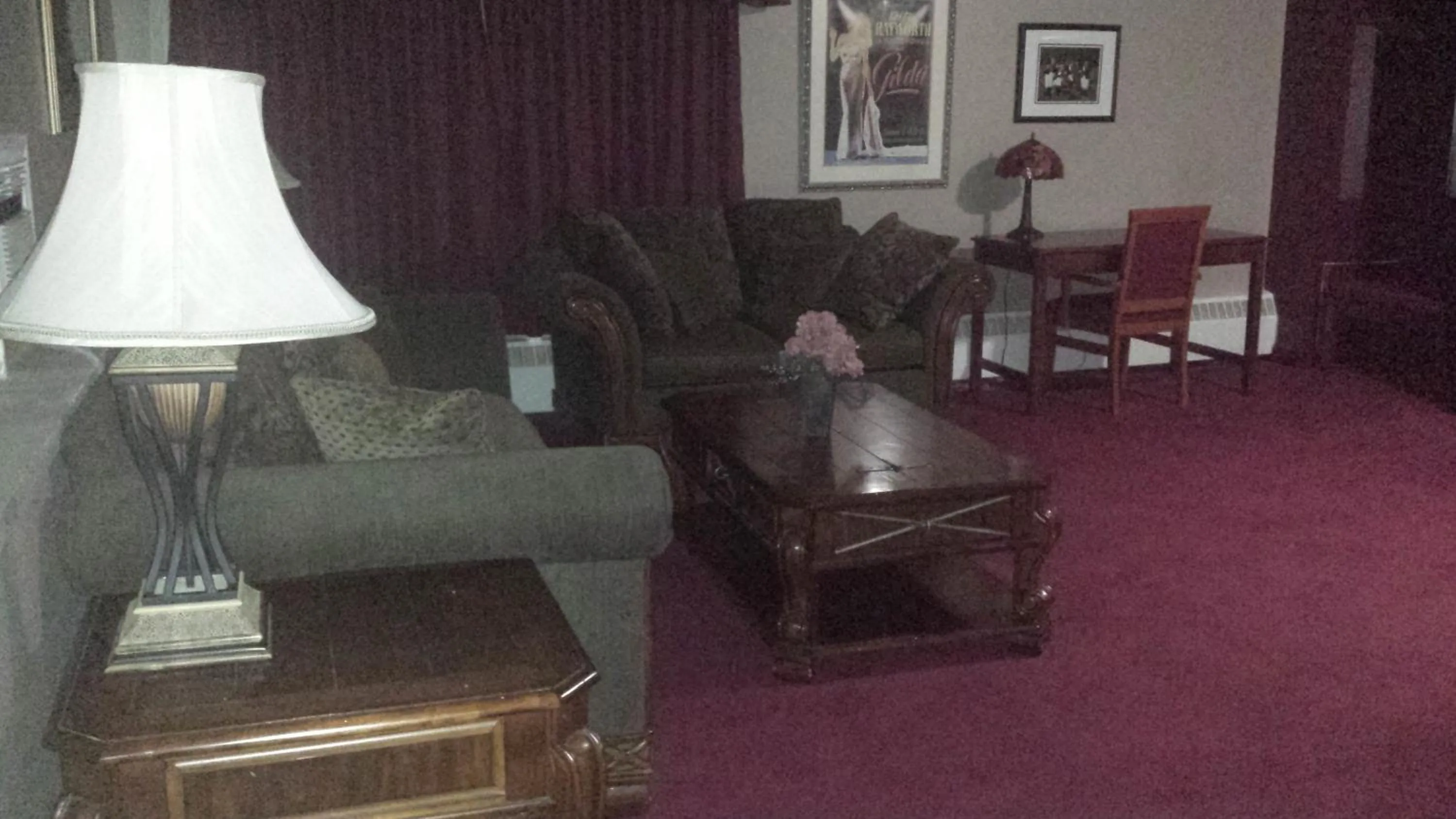 Living room in South Hill Lodge