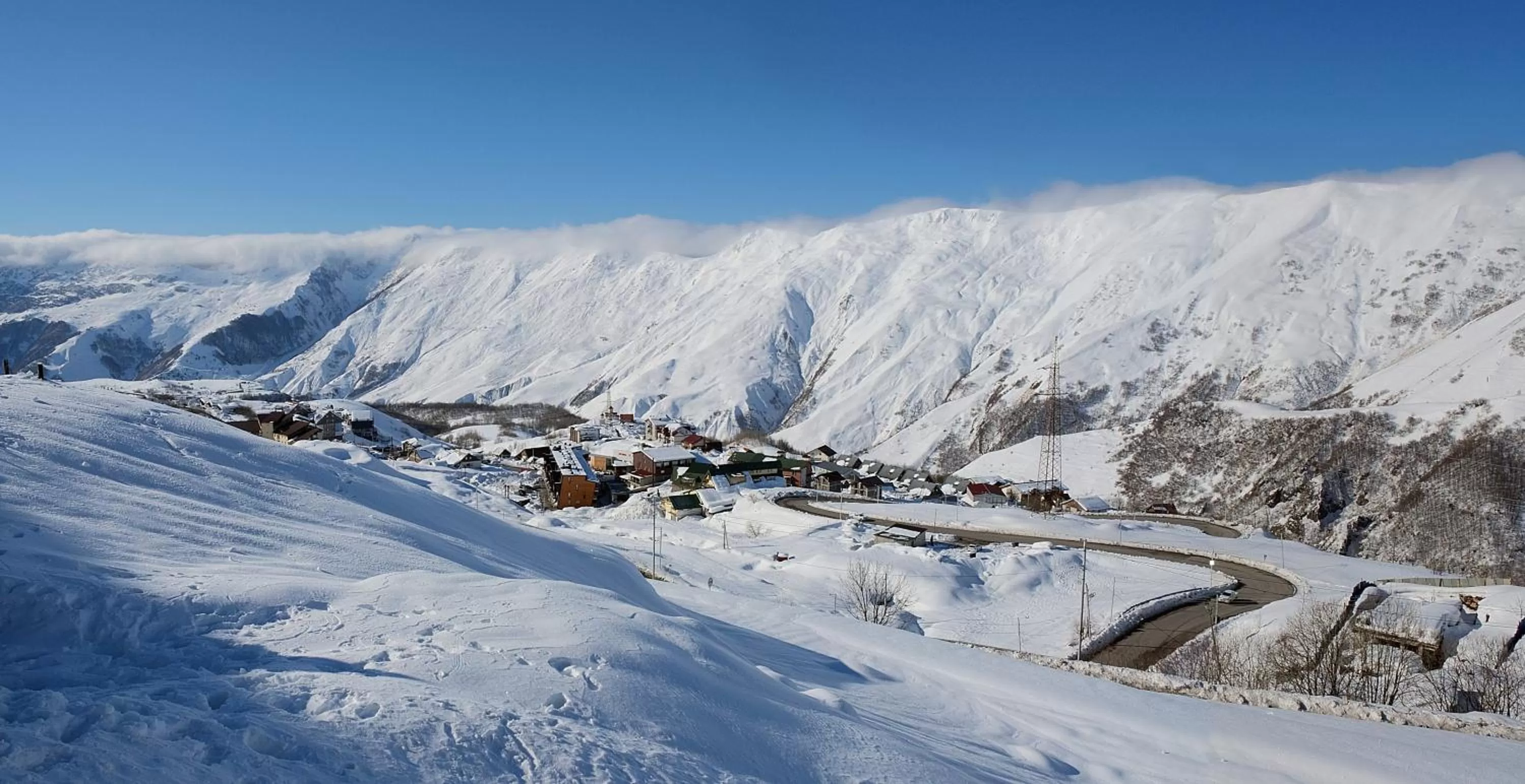 Nearby landmark, Winter in 2-room Apartment NFT Gudauri Penta 503