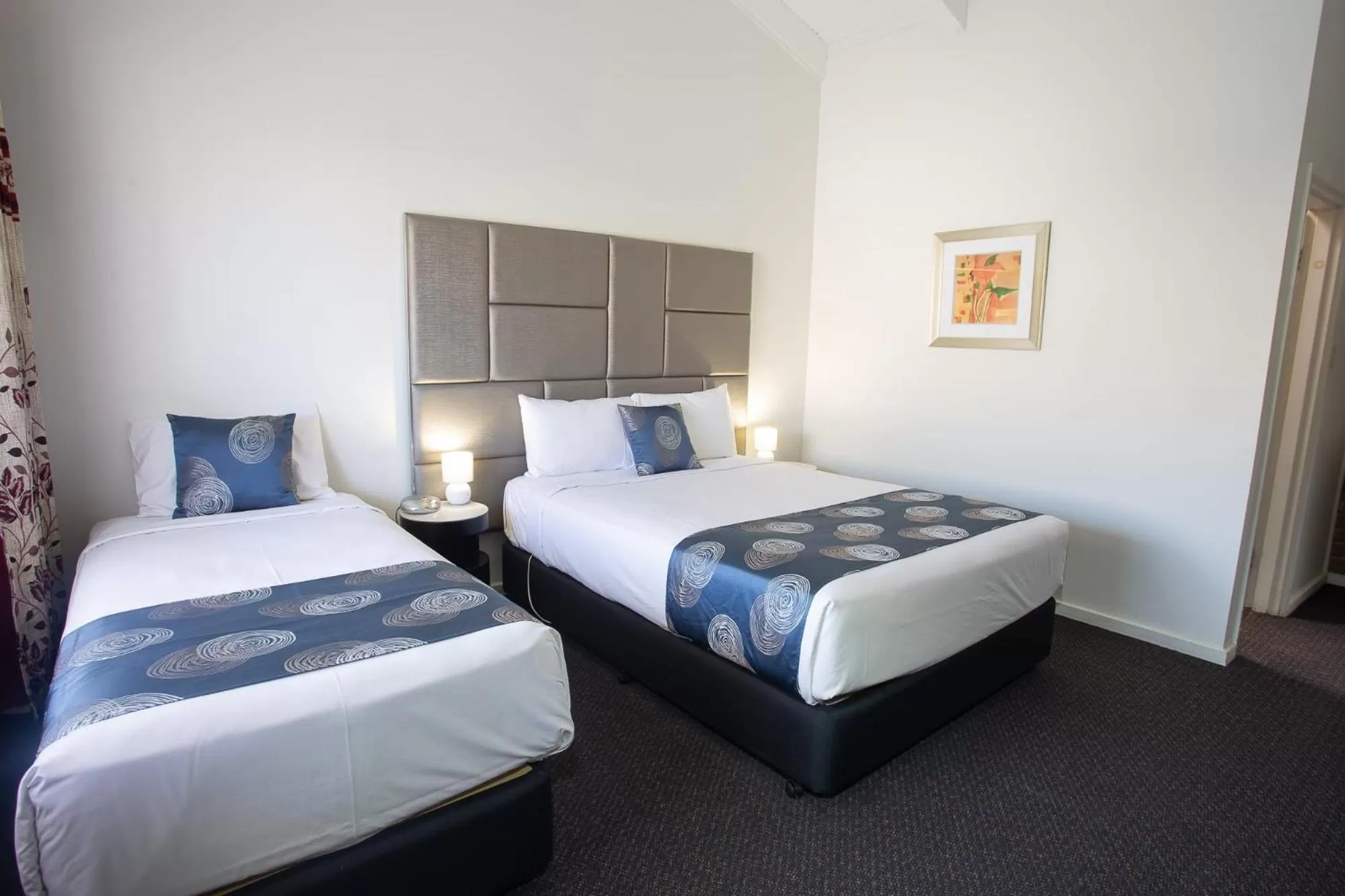 Bed in Goldfields Motel