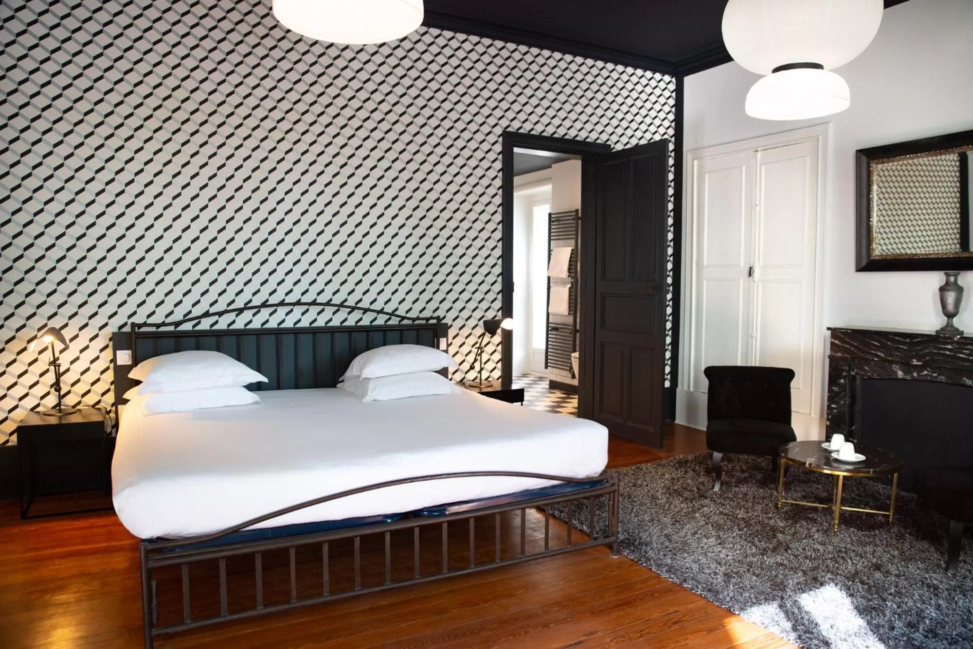 Bed in Manoir le Roure