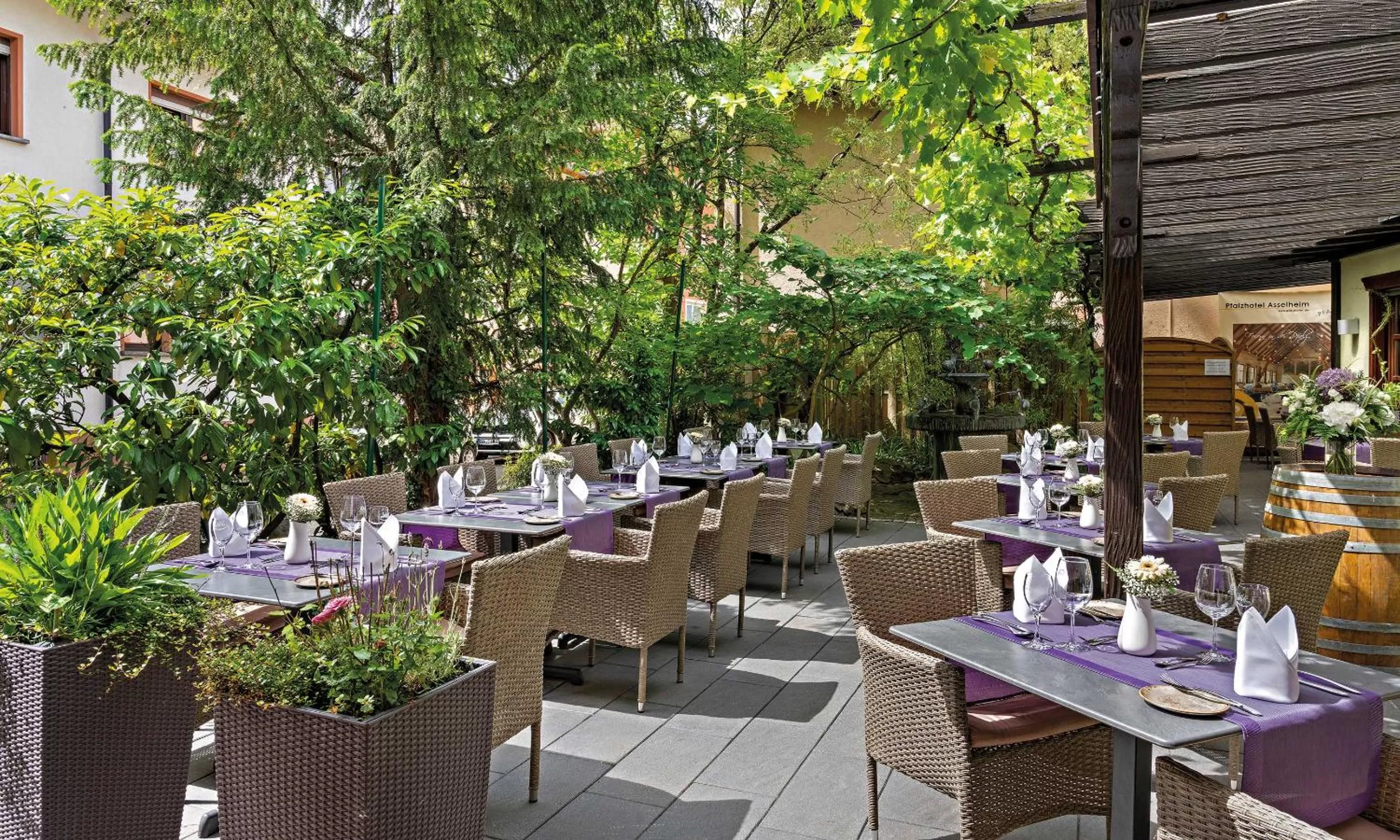 Restaurant/places to eat in Pfalzhotel Asselheim