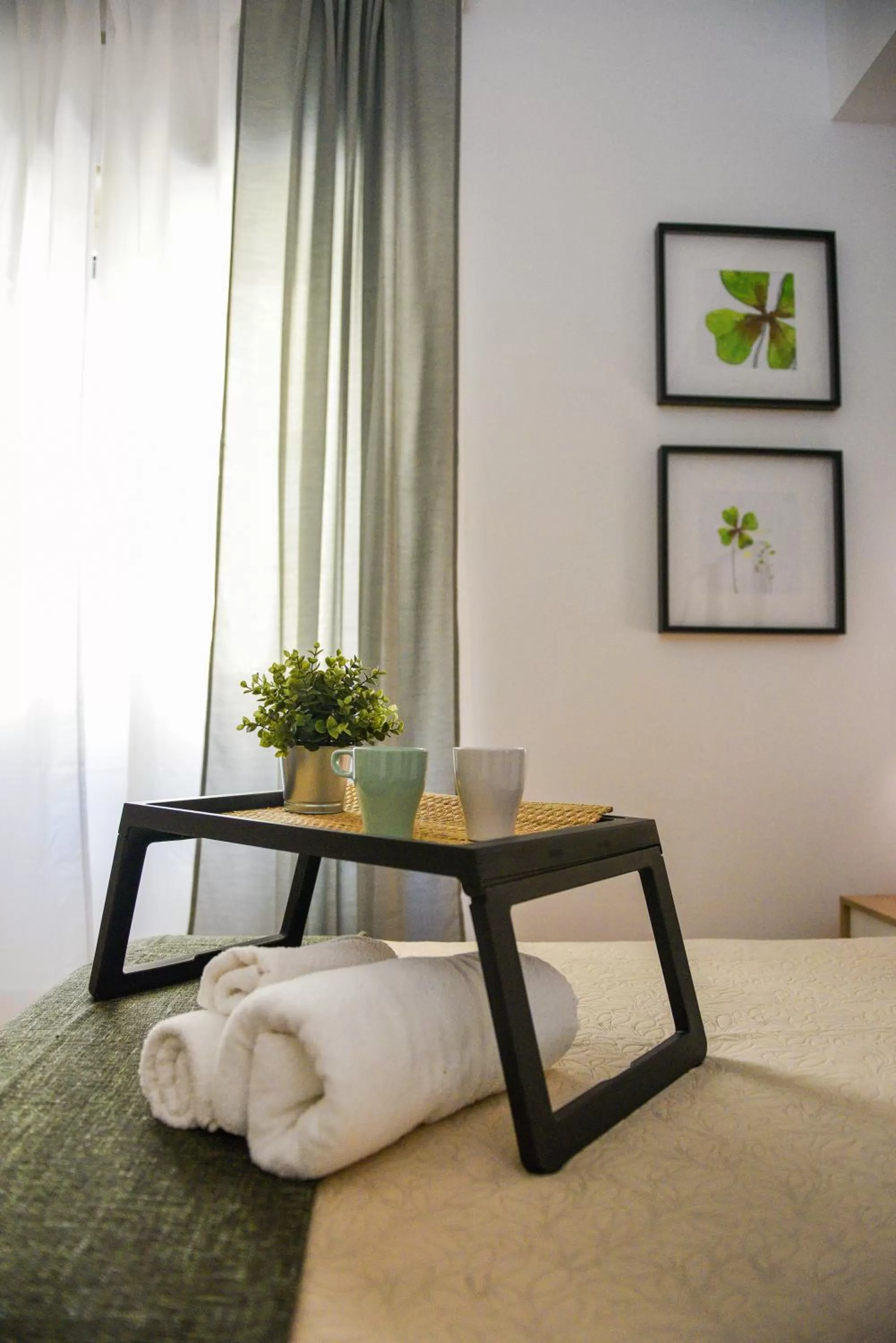 Bed in B&B Portafortuna Lucky charm