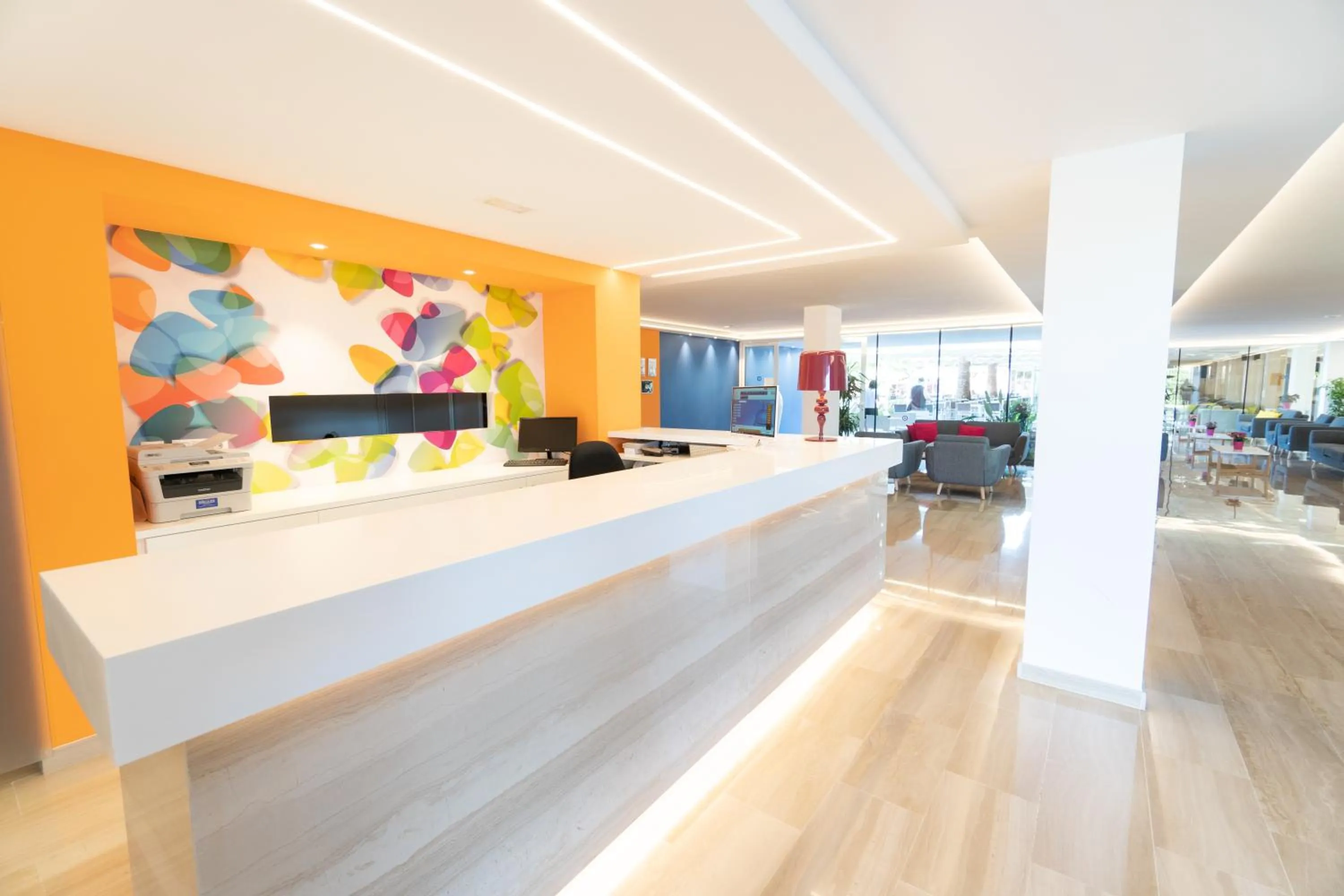 Lobby or reception in Hotel Millor Sol