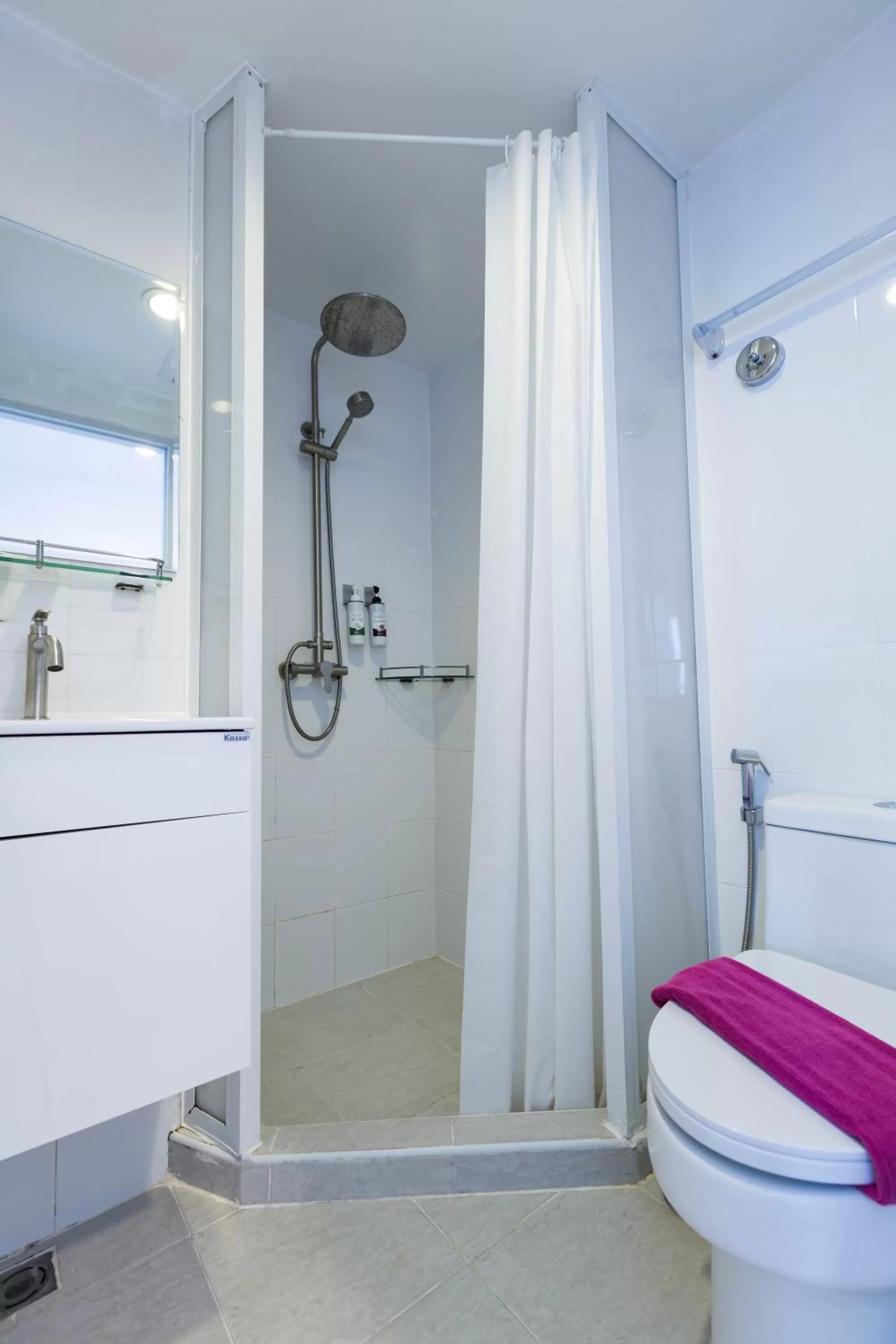 Shower in Hotel Zing