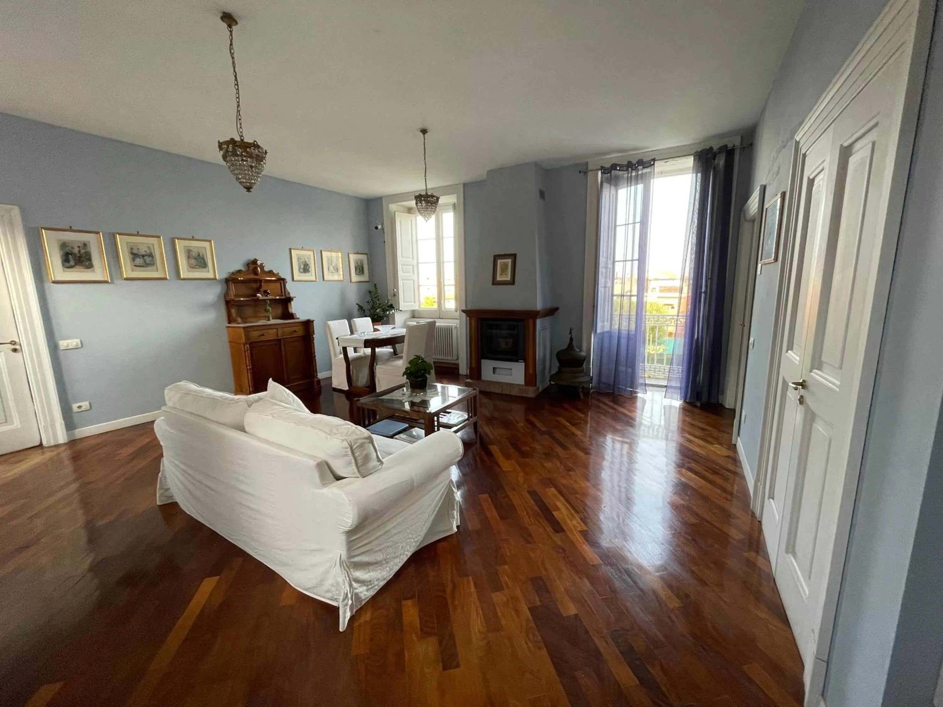 Living room in The Secret Garden Relais