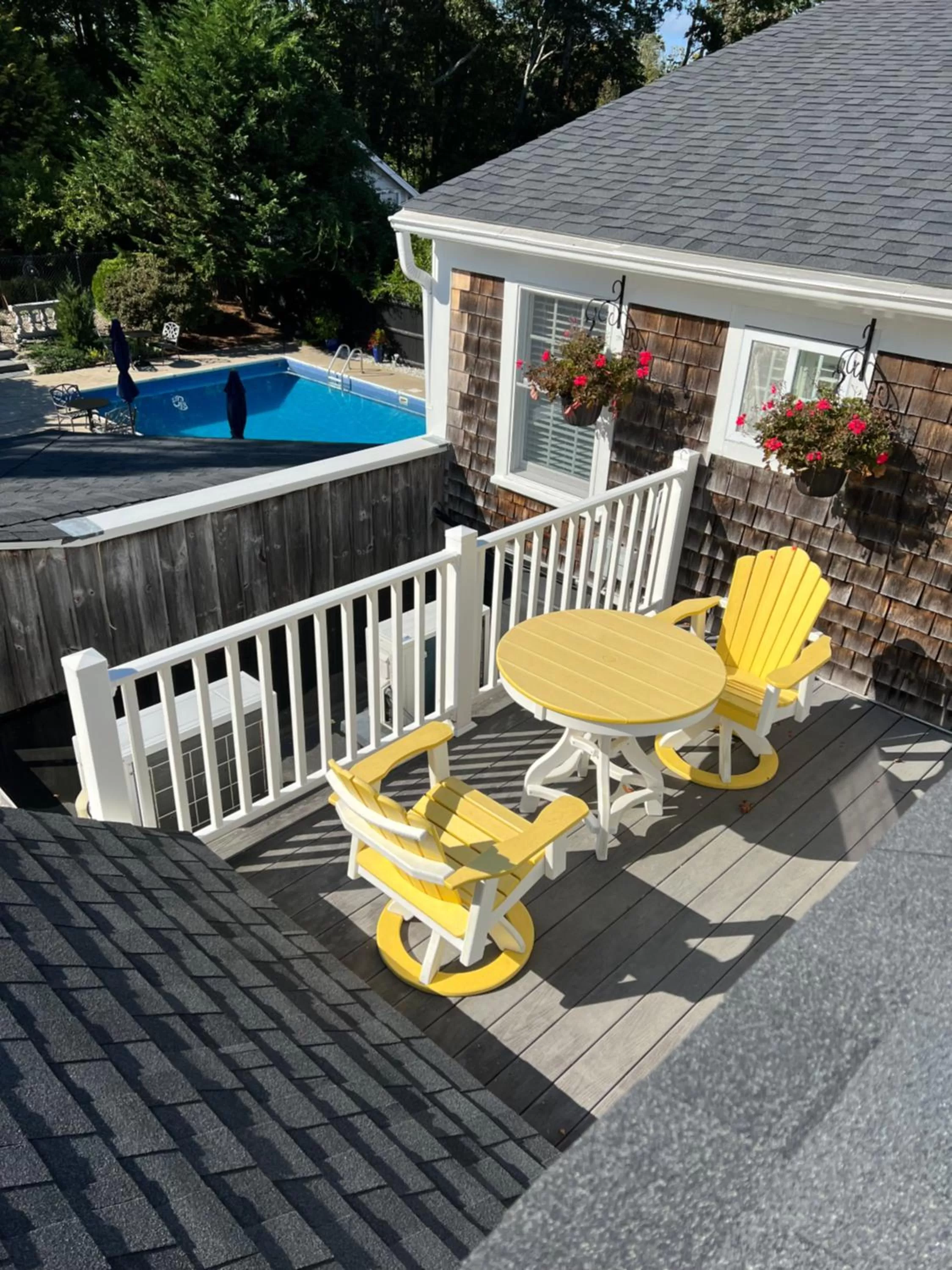 Patio in The Platinum Pebble Boutique Inn - Adults Only Property