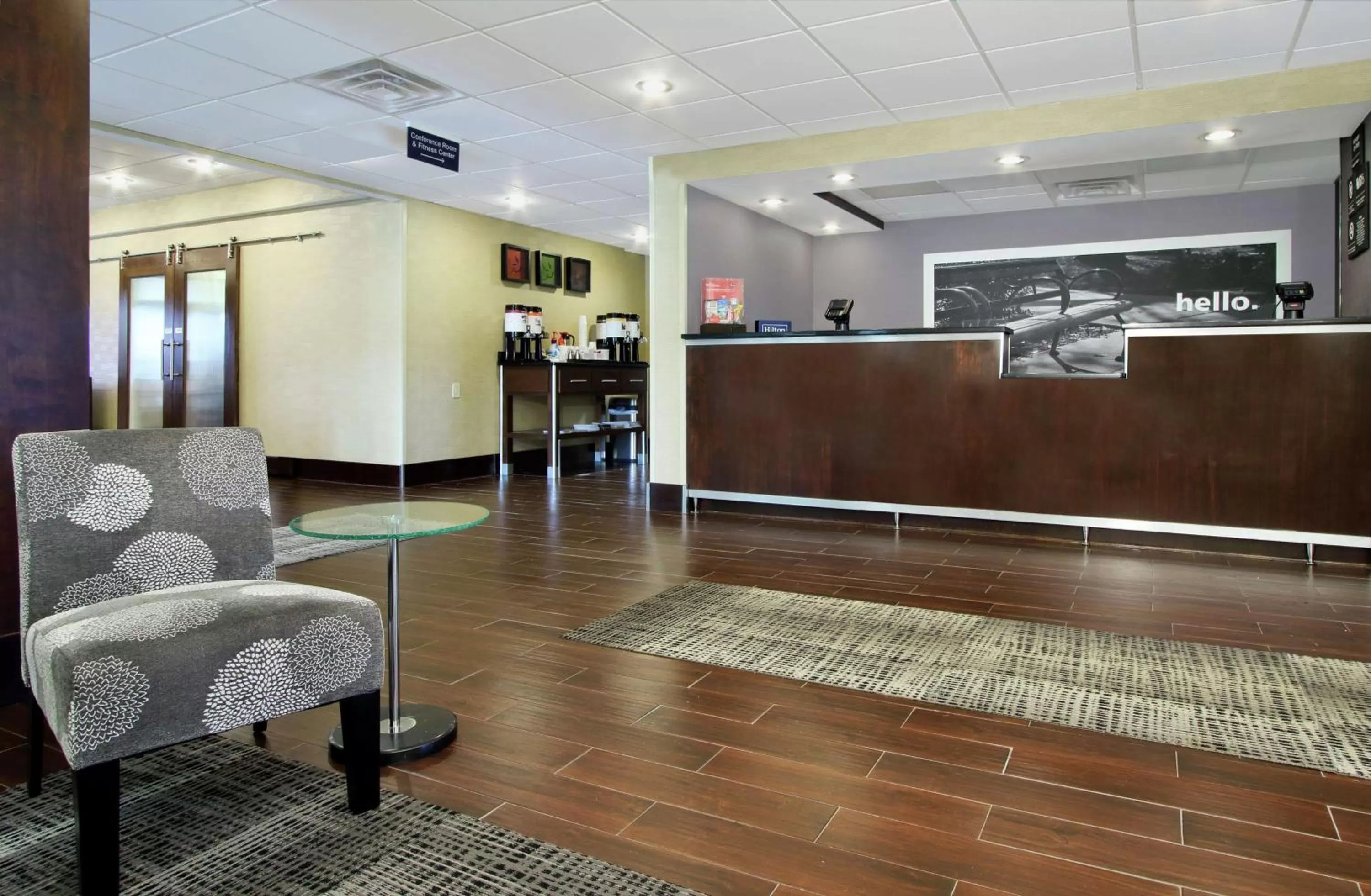 Lobby or reception in Hampton Inn Ashtabula
