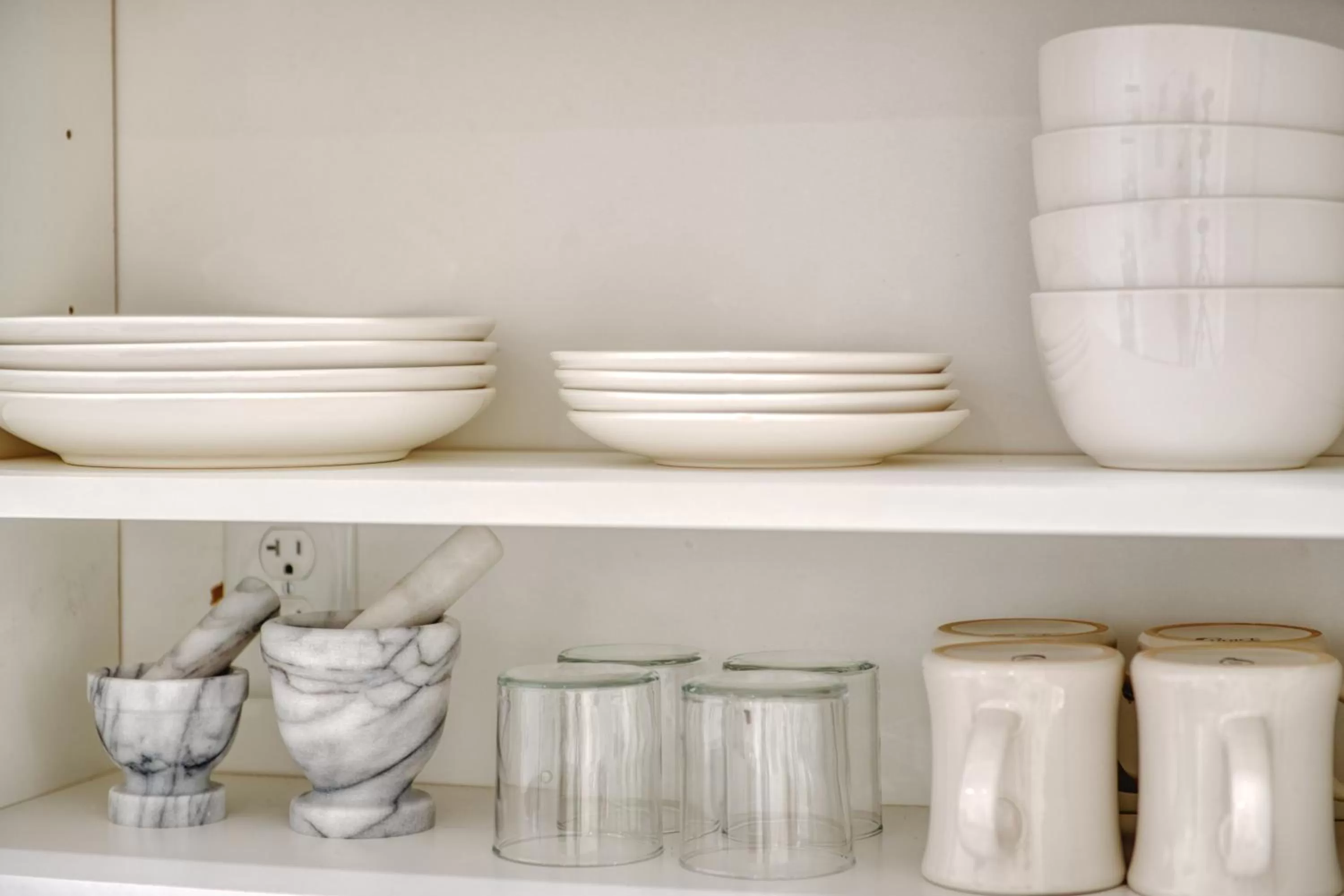 kitchen in The Ledger Residences by Sosuite - Old City