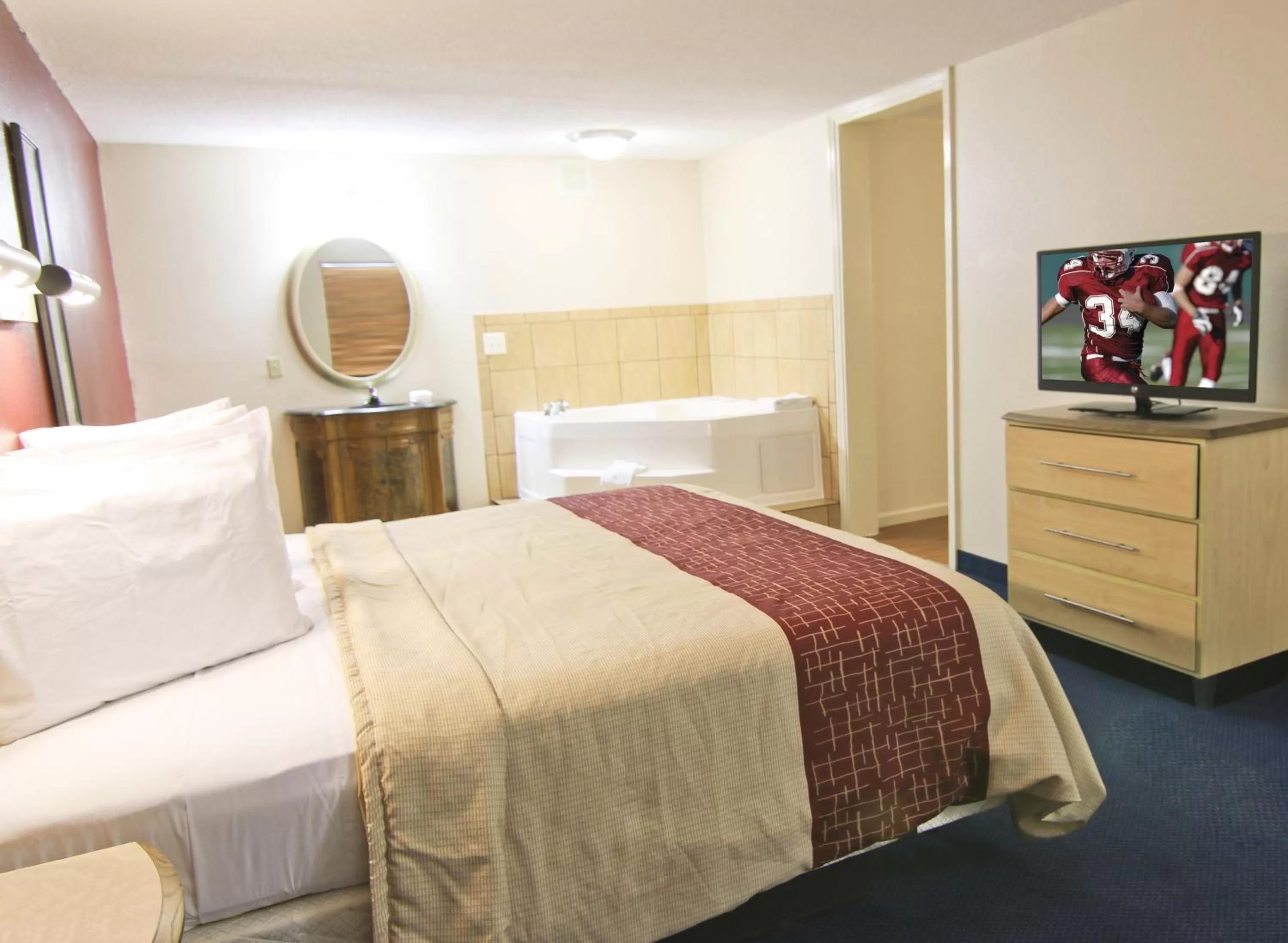 Bedroom, Bed in Red Roof Inn Somerset, KY