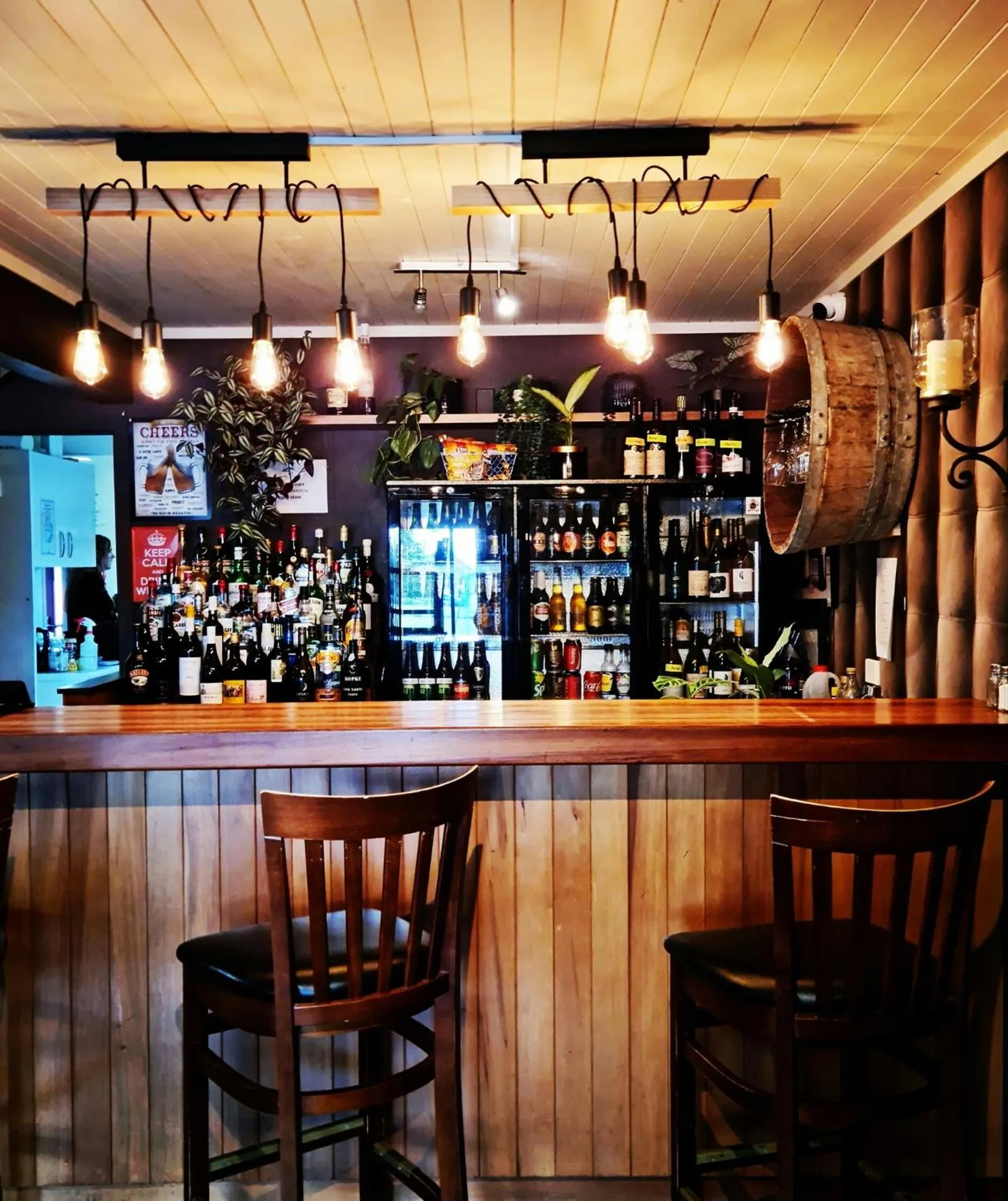 Lounge or bar in Parklands Motorlodge & Holiday Park