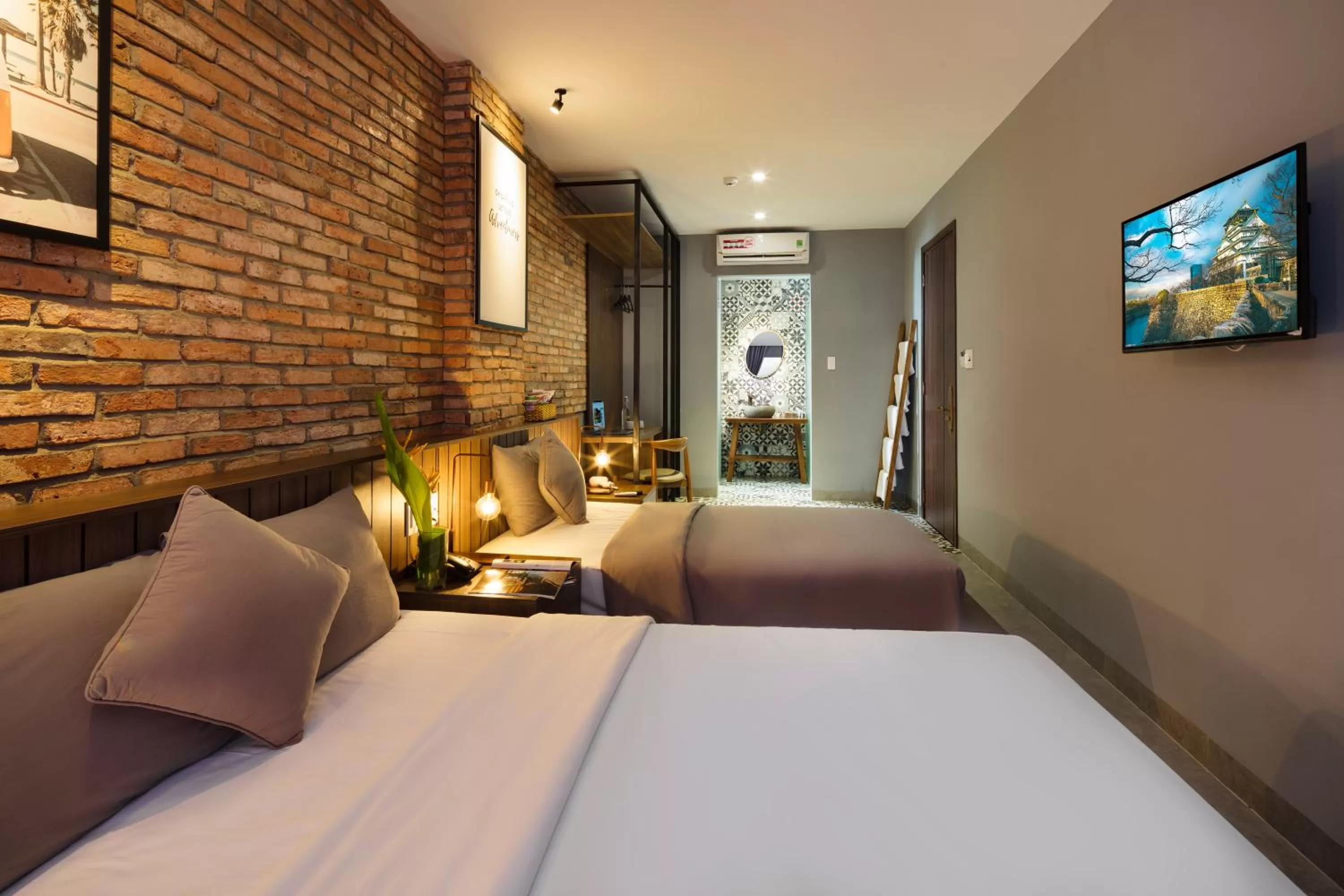 Bed in Marilyn Boutique Hotel Nha Trang
