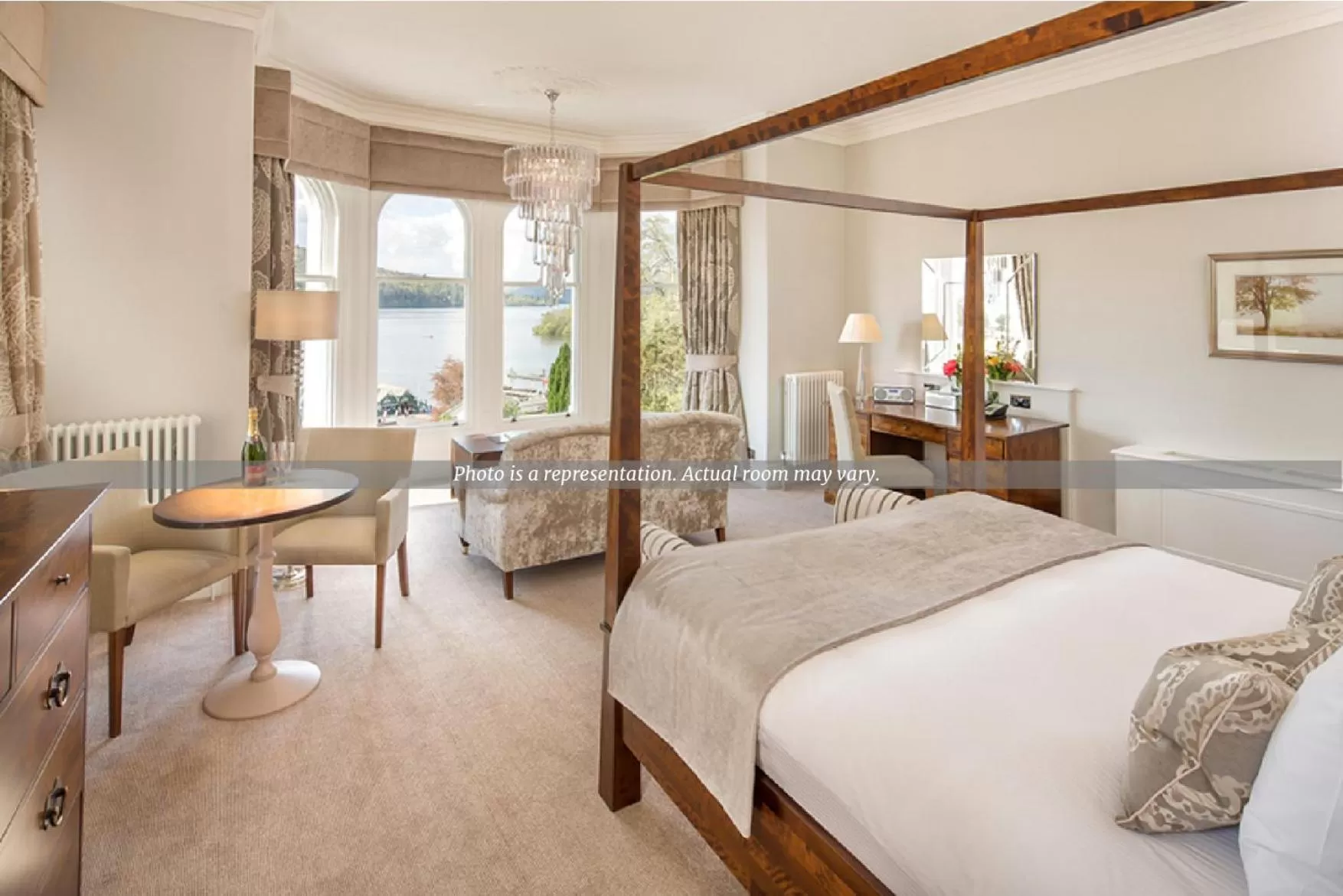 Bed in The Belsfield Hotel