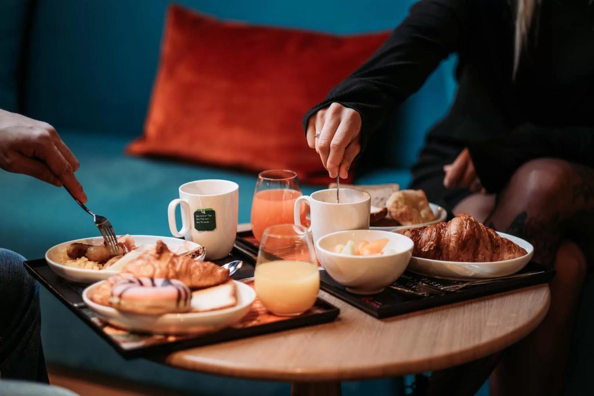 Buffet breakfast in Moxy Sion