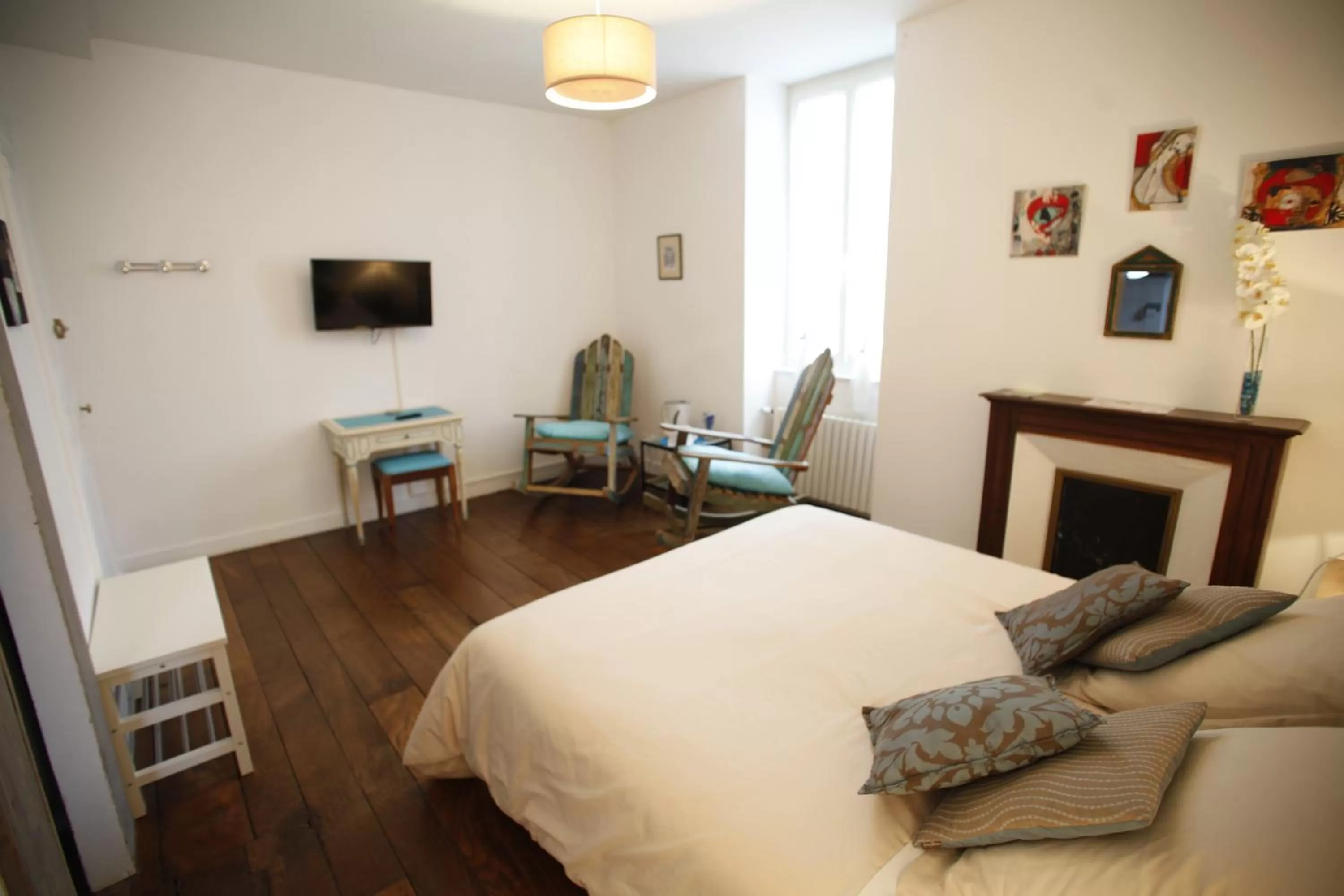 Bed in Chambres d'Hôtes Ene Gutizia