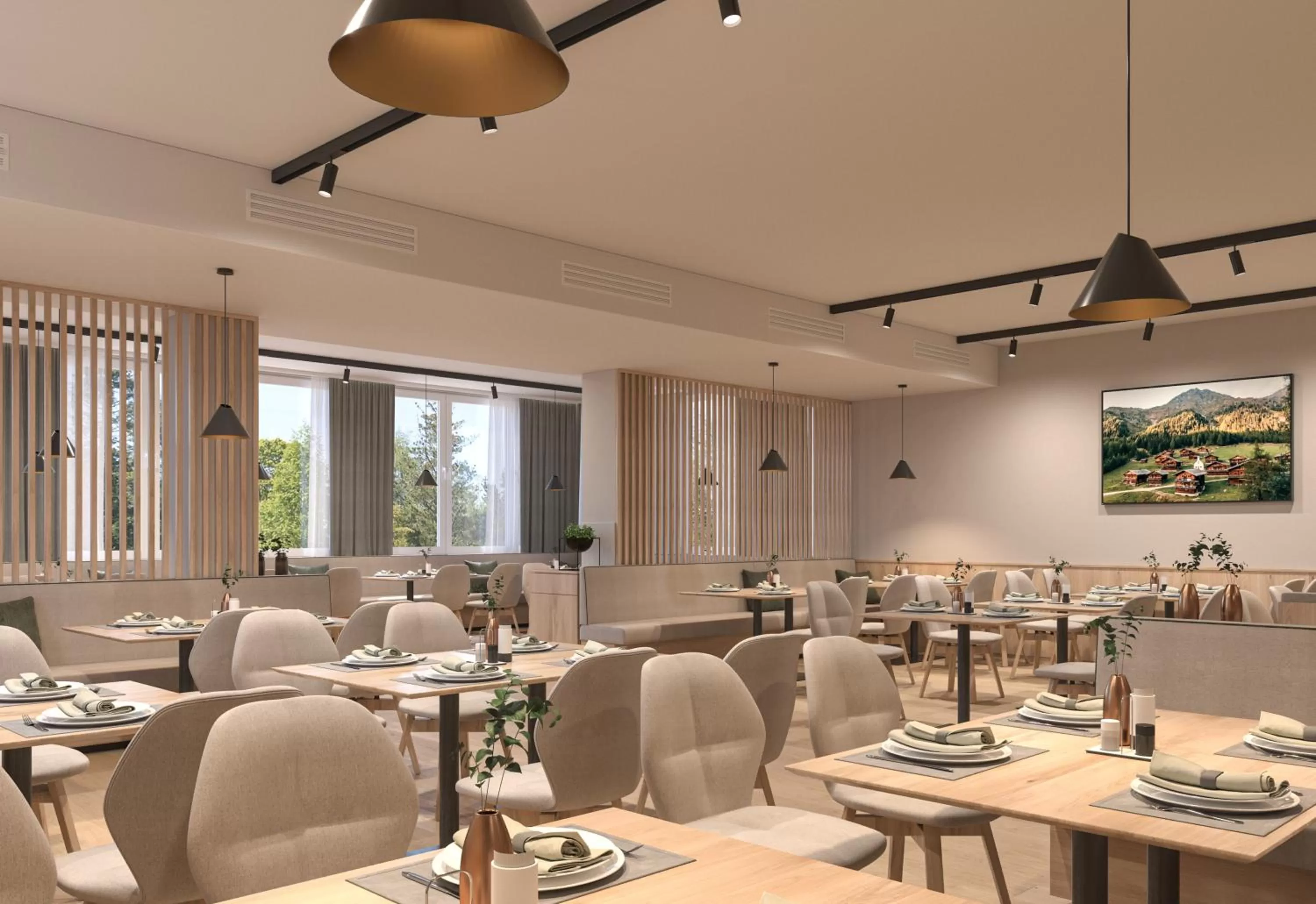 Restaurant/places to eat in Hotel Moarhof