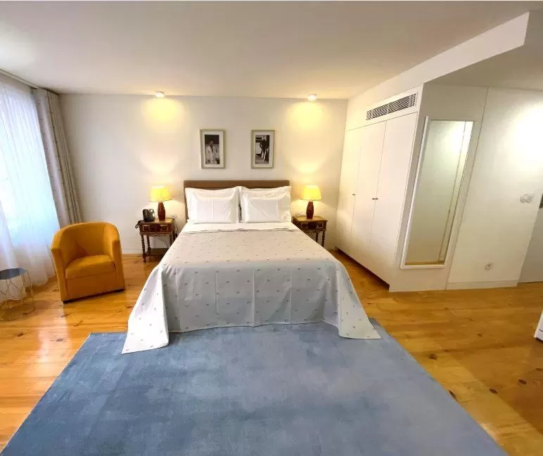 Bed in TM Luxury Apartments Lisbon