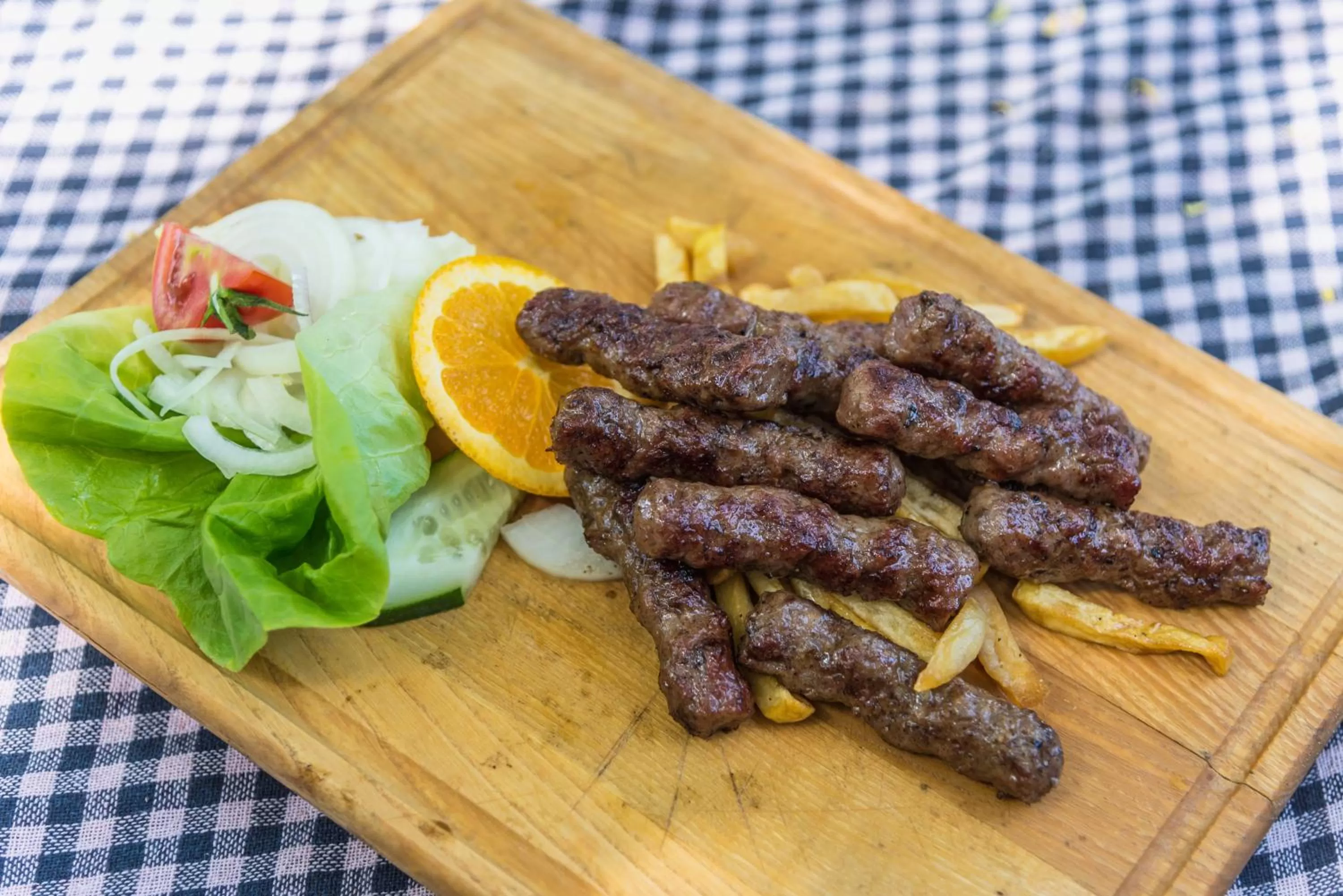 Food in B&B Etno Village Sunčana Reka