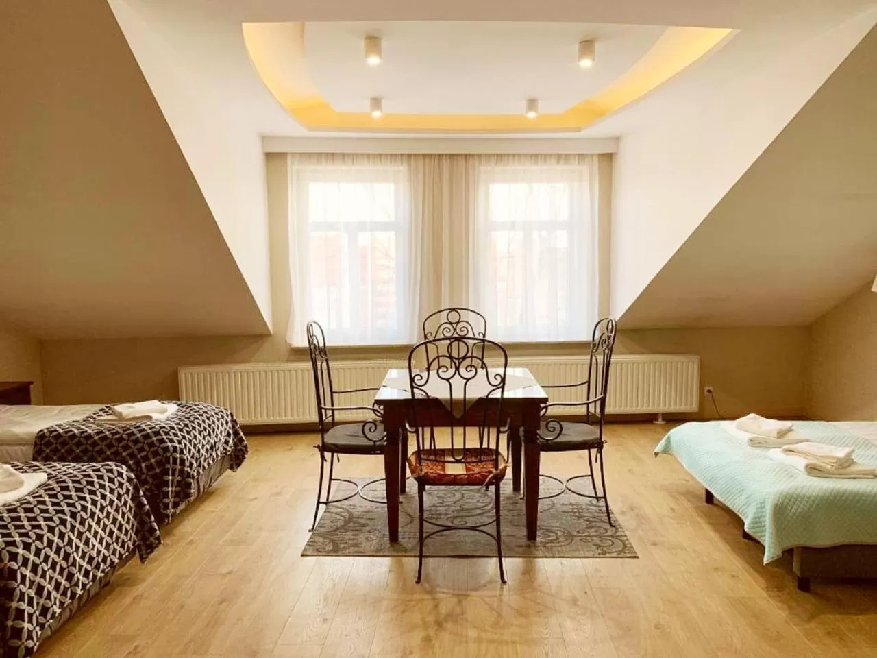 Bed in GRONO Apartamenty