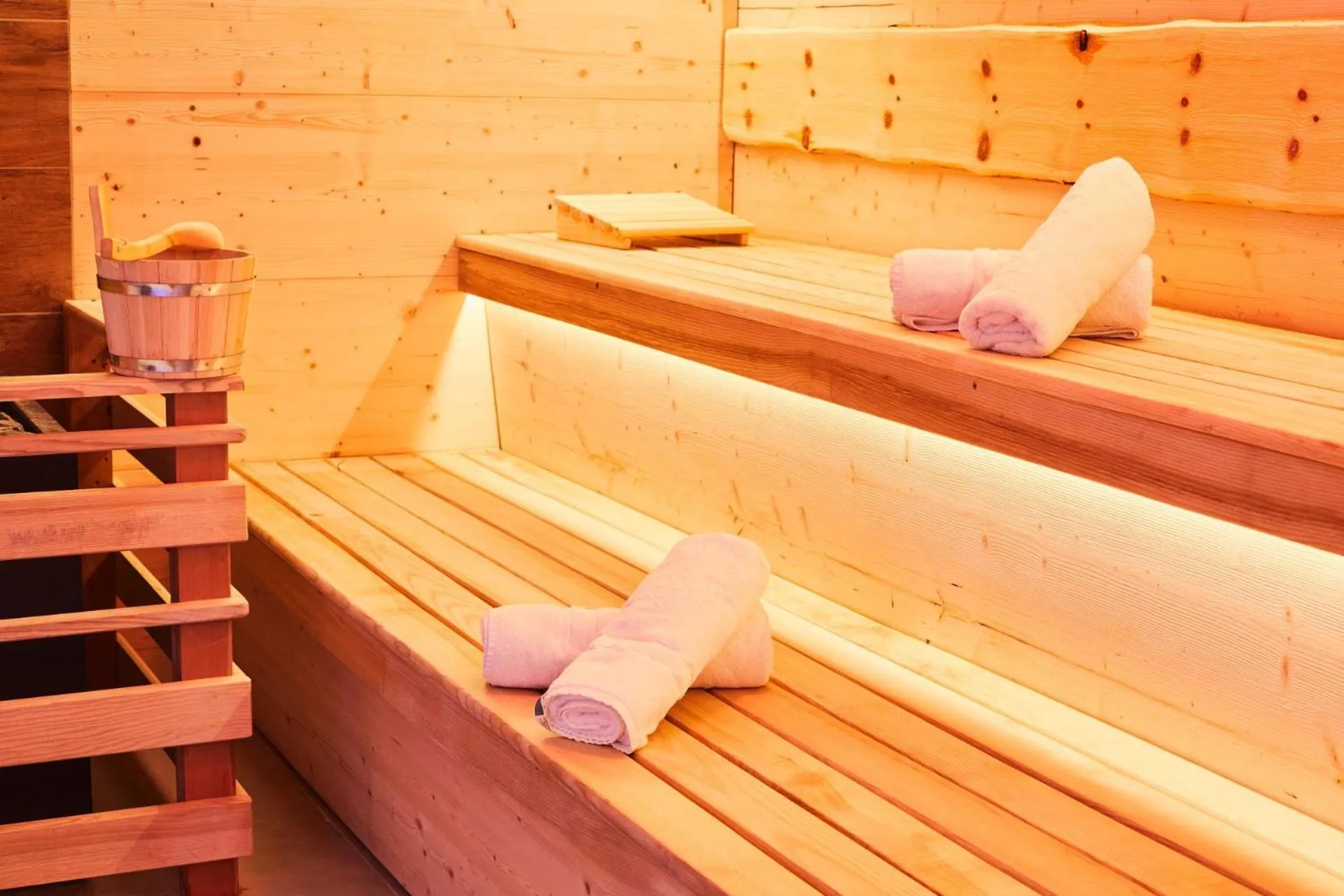 Sauna, Bed in Hotel Rupertihof