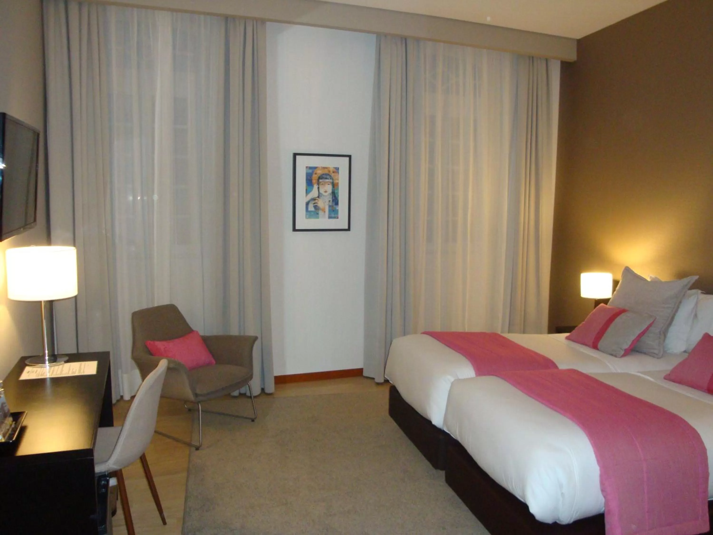 Bed in TURIM Aveiro Palace Hotel