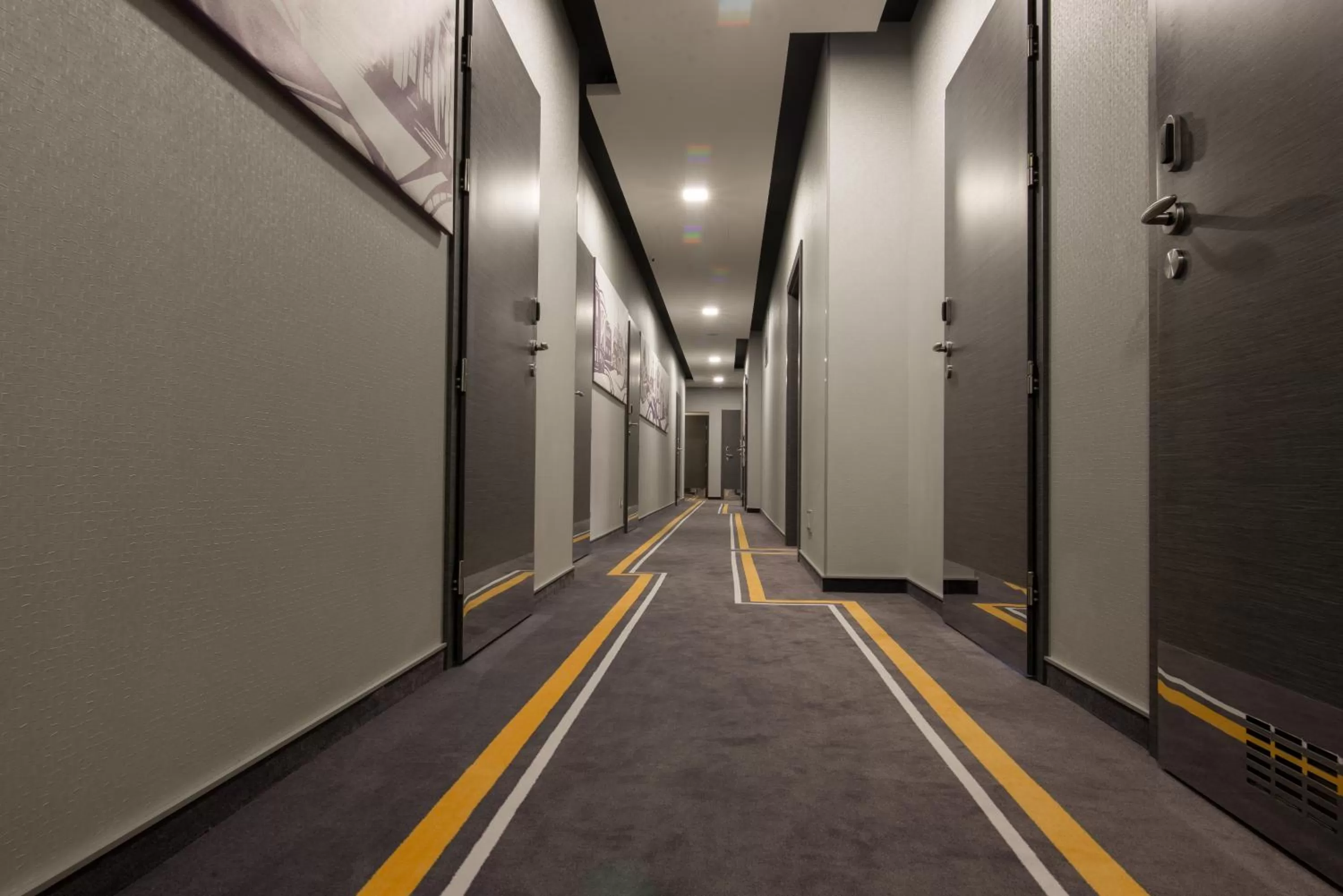 Decorative detail in 12th Floor Apartments