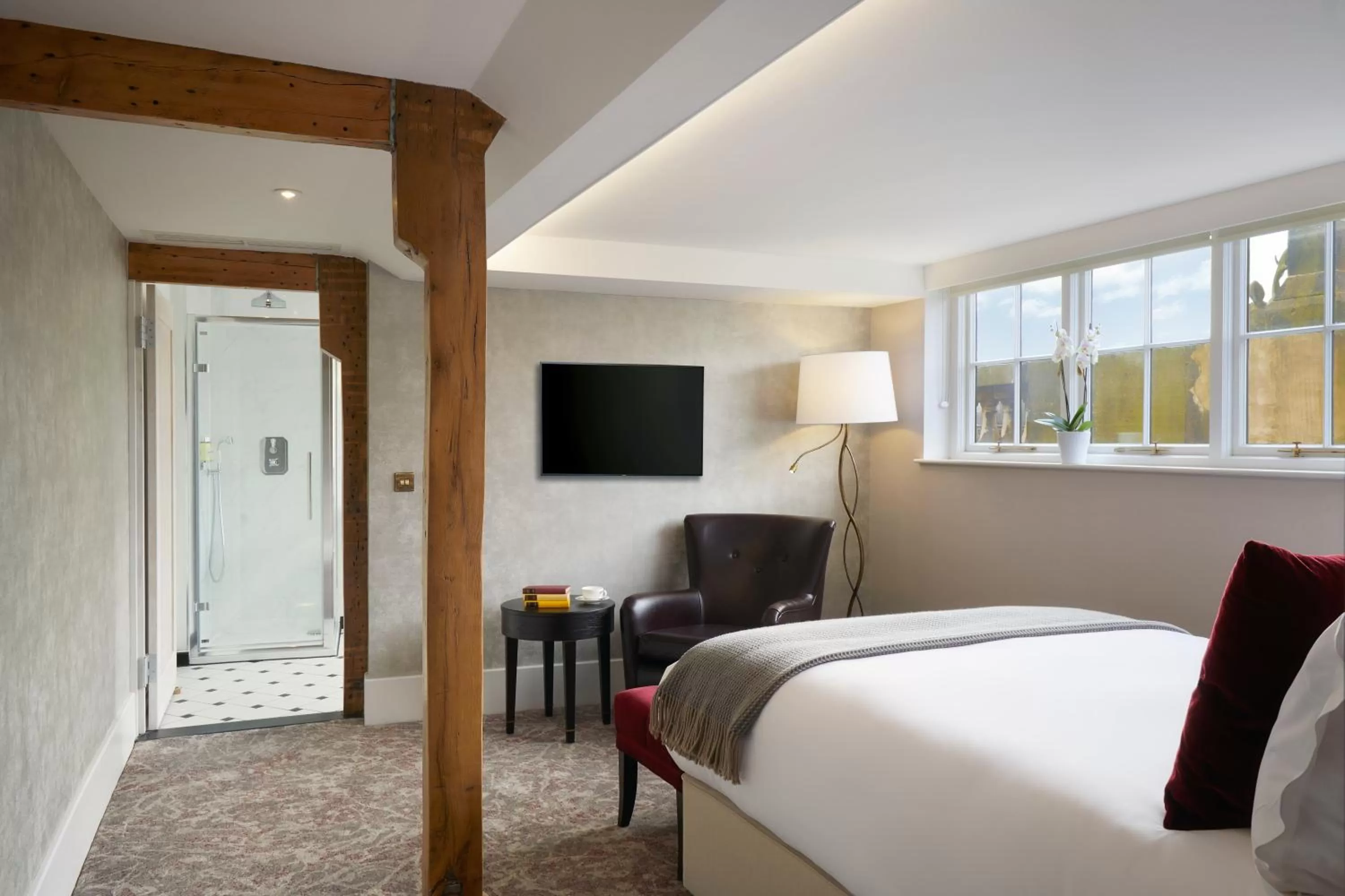 Bedroom, Bed in Ensana Buxton Crescent