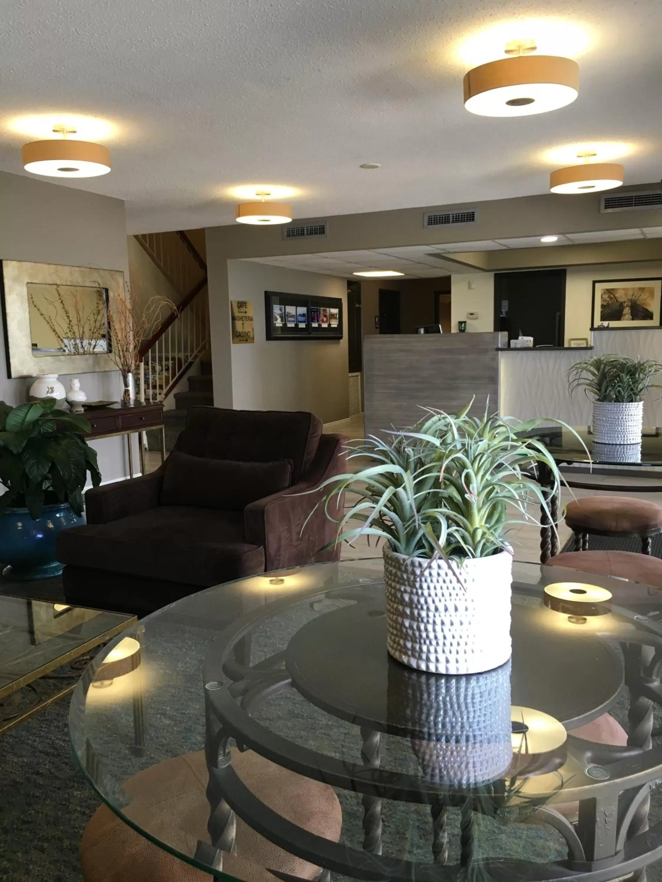 Lobby or reception in Marina Inn & Suites Chalmette-New Orleans