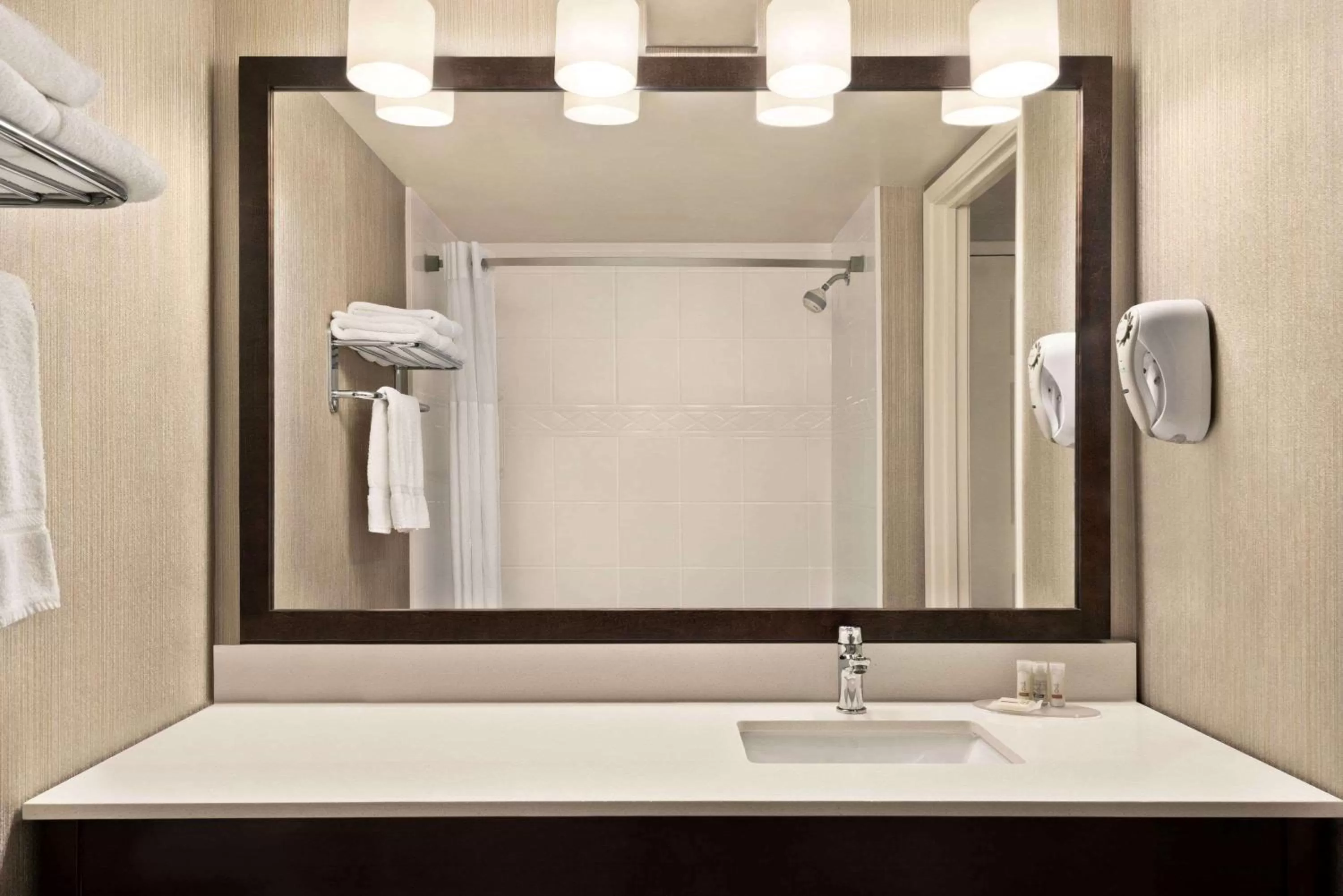 Bathroom in Days Inn by Wyndham Saskatoon